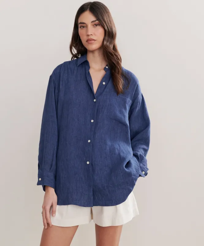 Relaxed Oversized Shirt sold by Jenni Kayne