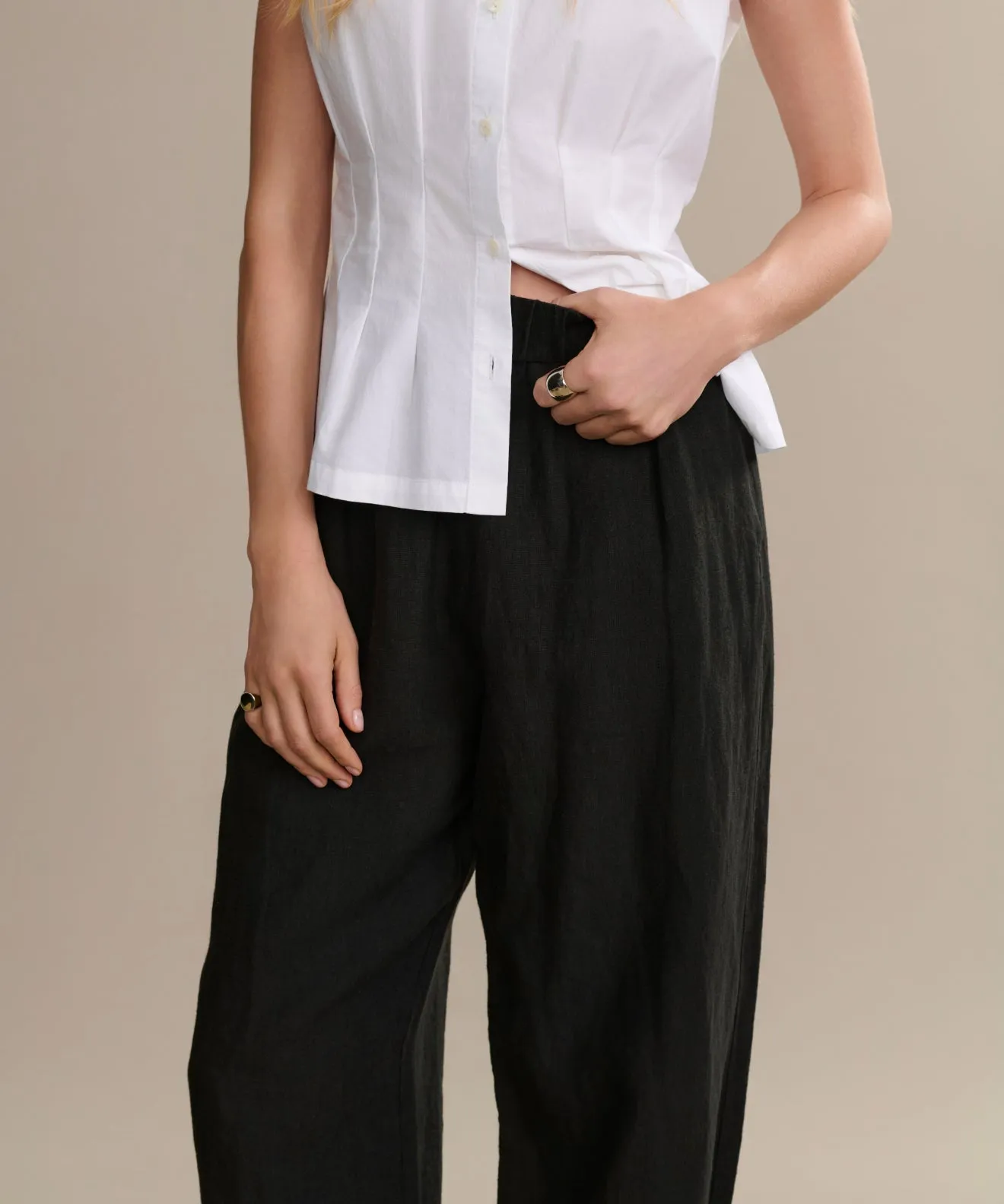 Linen Logan Pant sold by Jenni Kayne product image thumbnail 2