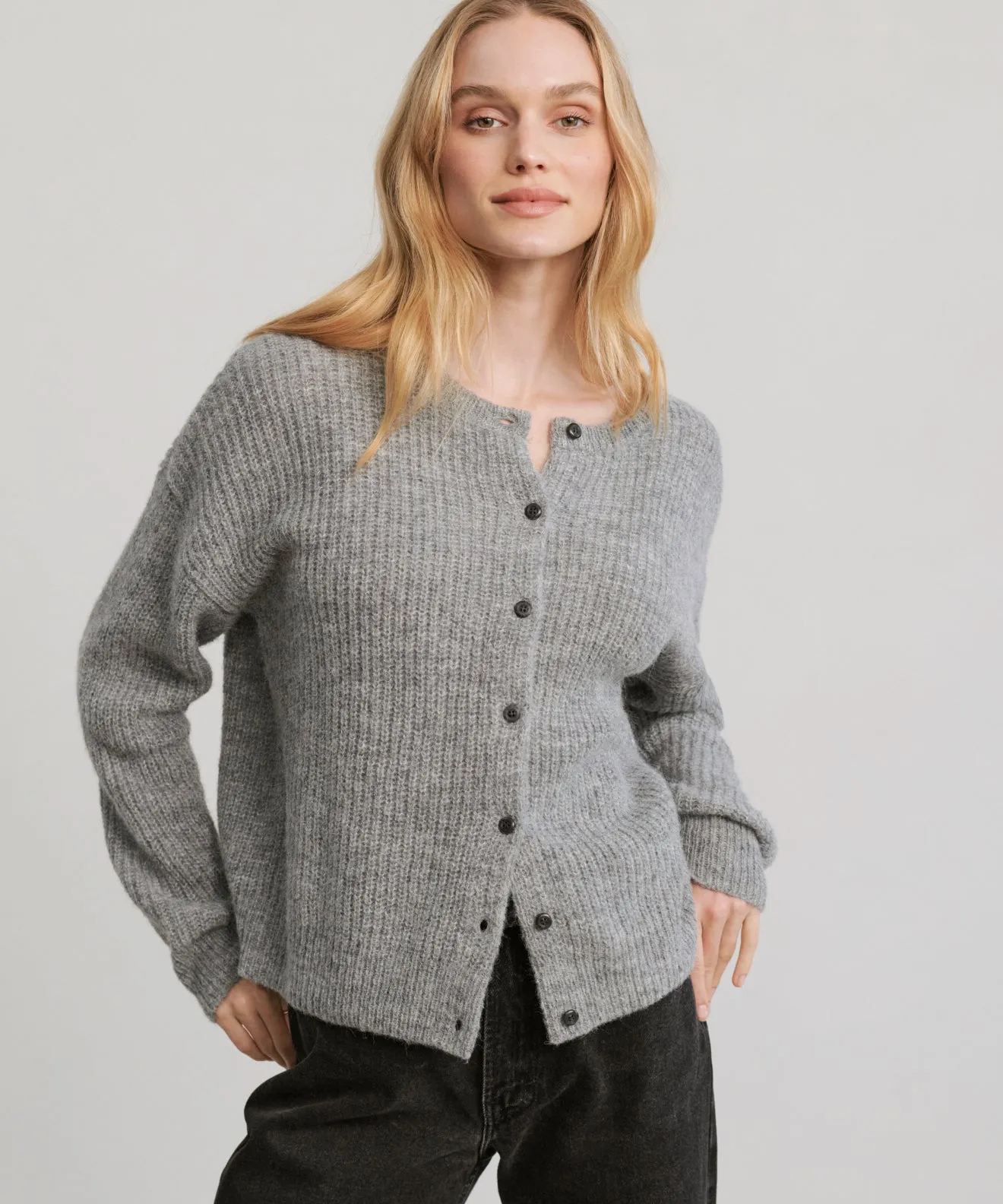 Hayes Crewneck Cardigan sold by Jenni Kayne product image thumbnail 2