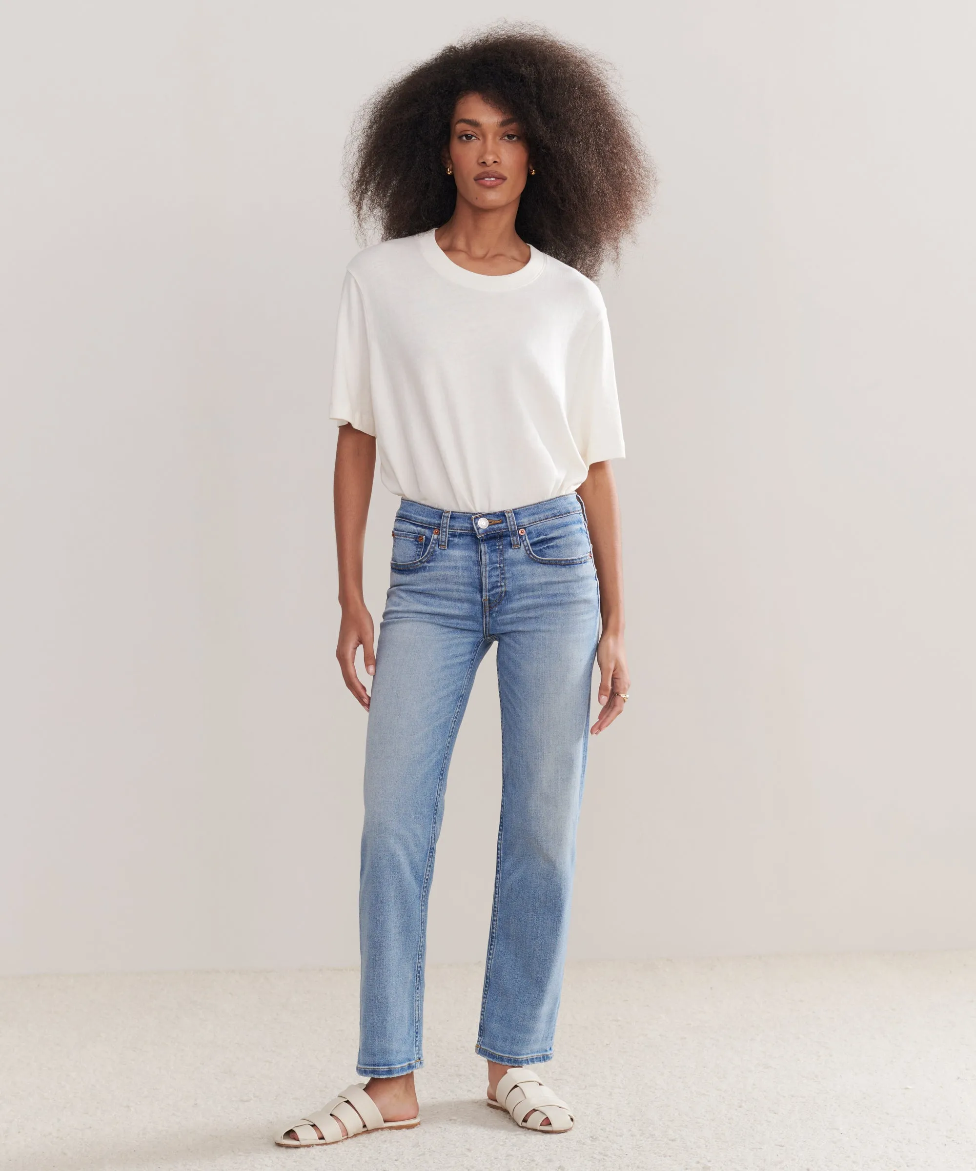 Mid Rise Stovepipe sold by Jenni Kayne product image thumbnail 2