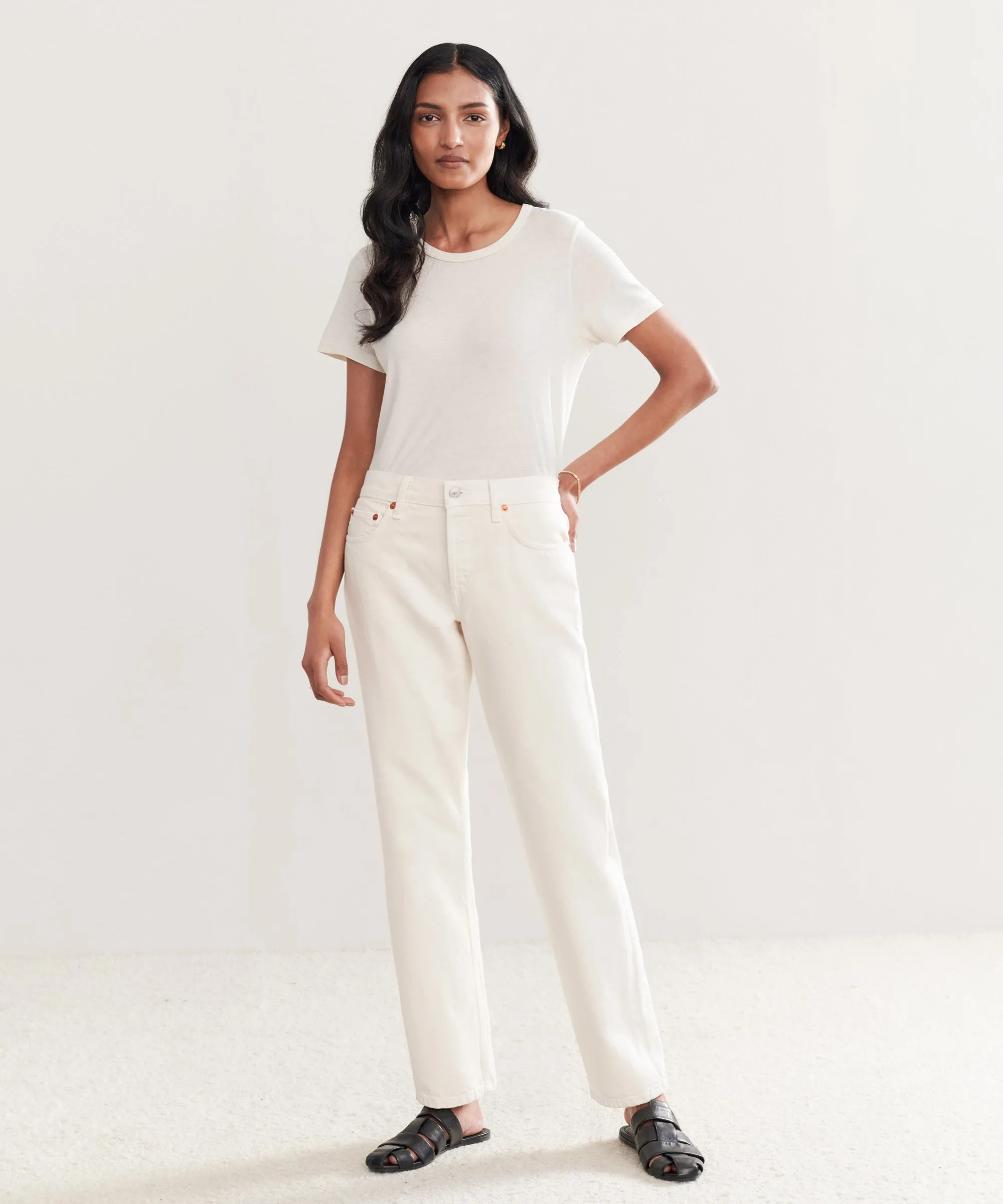 Easy Straight Crop sold by Jenni Kayne product image thumbnail 2