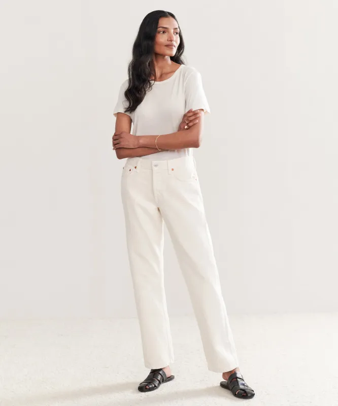 Easy Straight Crop sold by Jenni Kayne