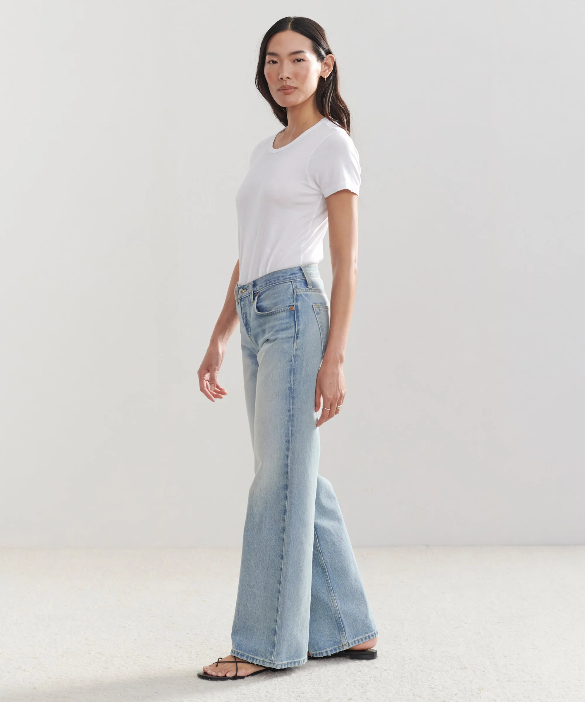 Mid Rise Wide Leg sold by Jenni Kayne product image thumbnail 3