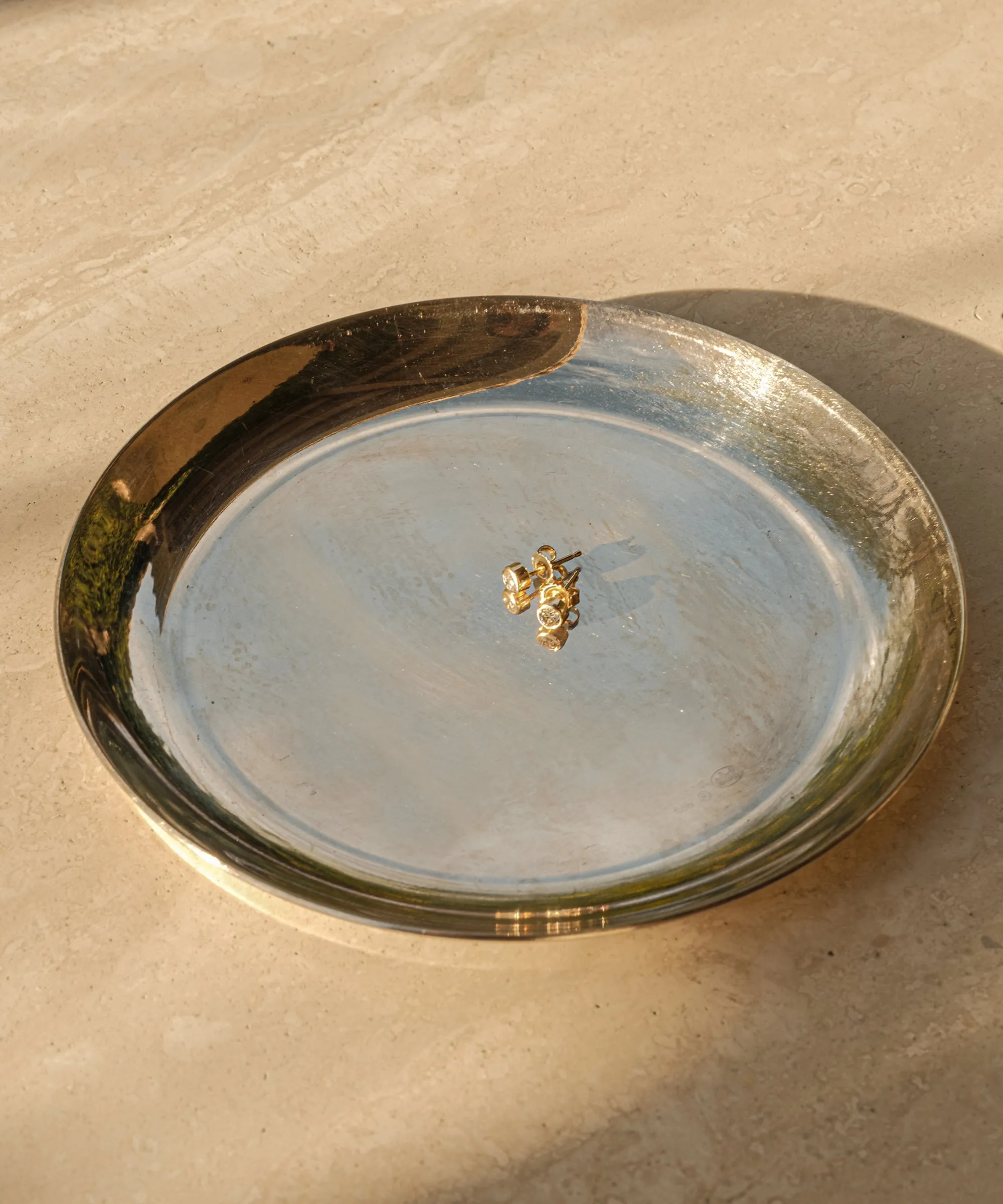 Stevie Grey Diamond Studs sold by Jenni Kayne product image thumbnail 3