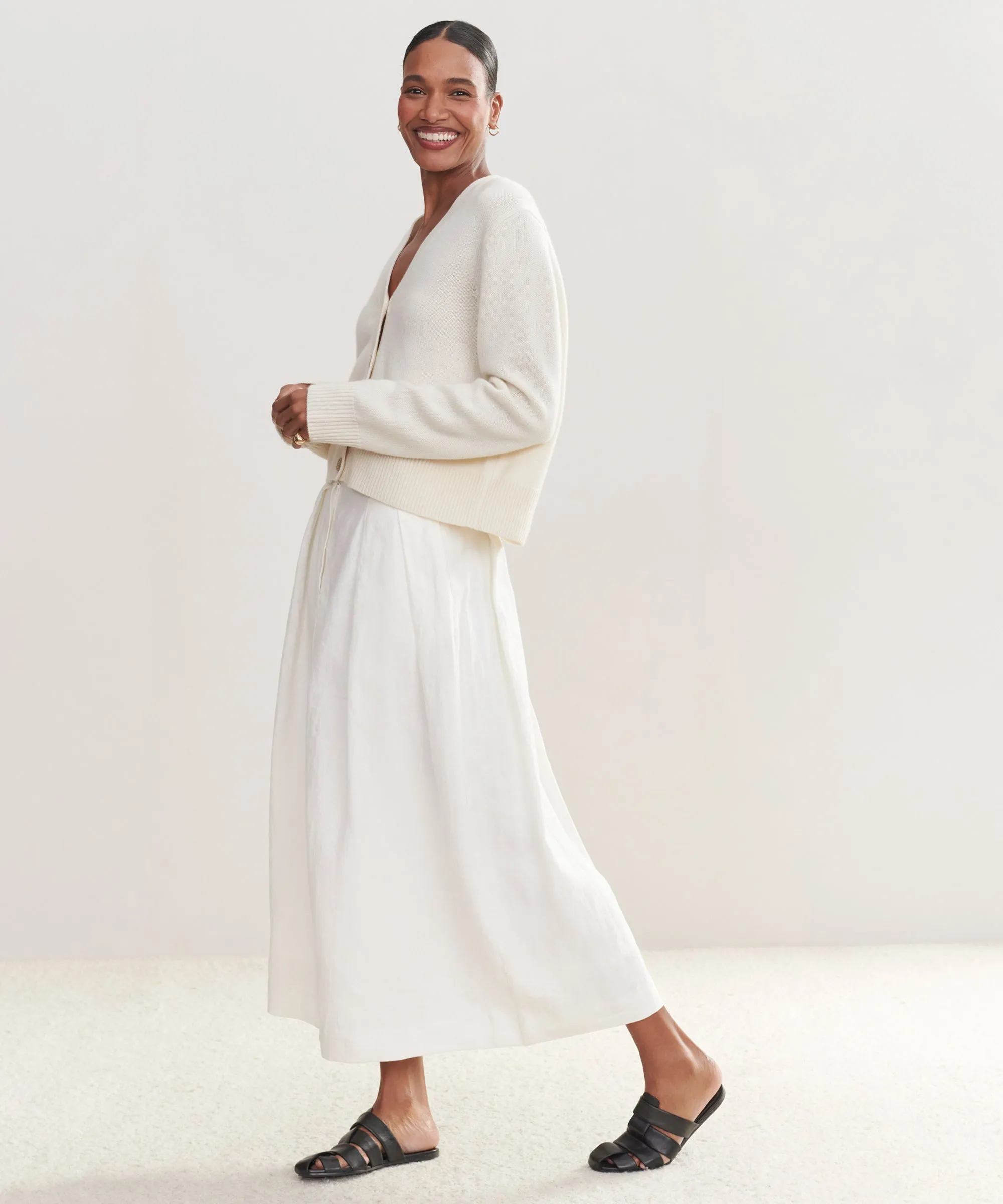 Cashmere Colette Cardigan sold by Jenni Kayne product image thumbnail 3