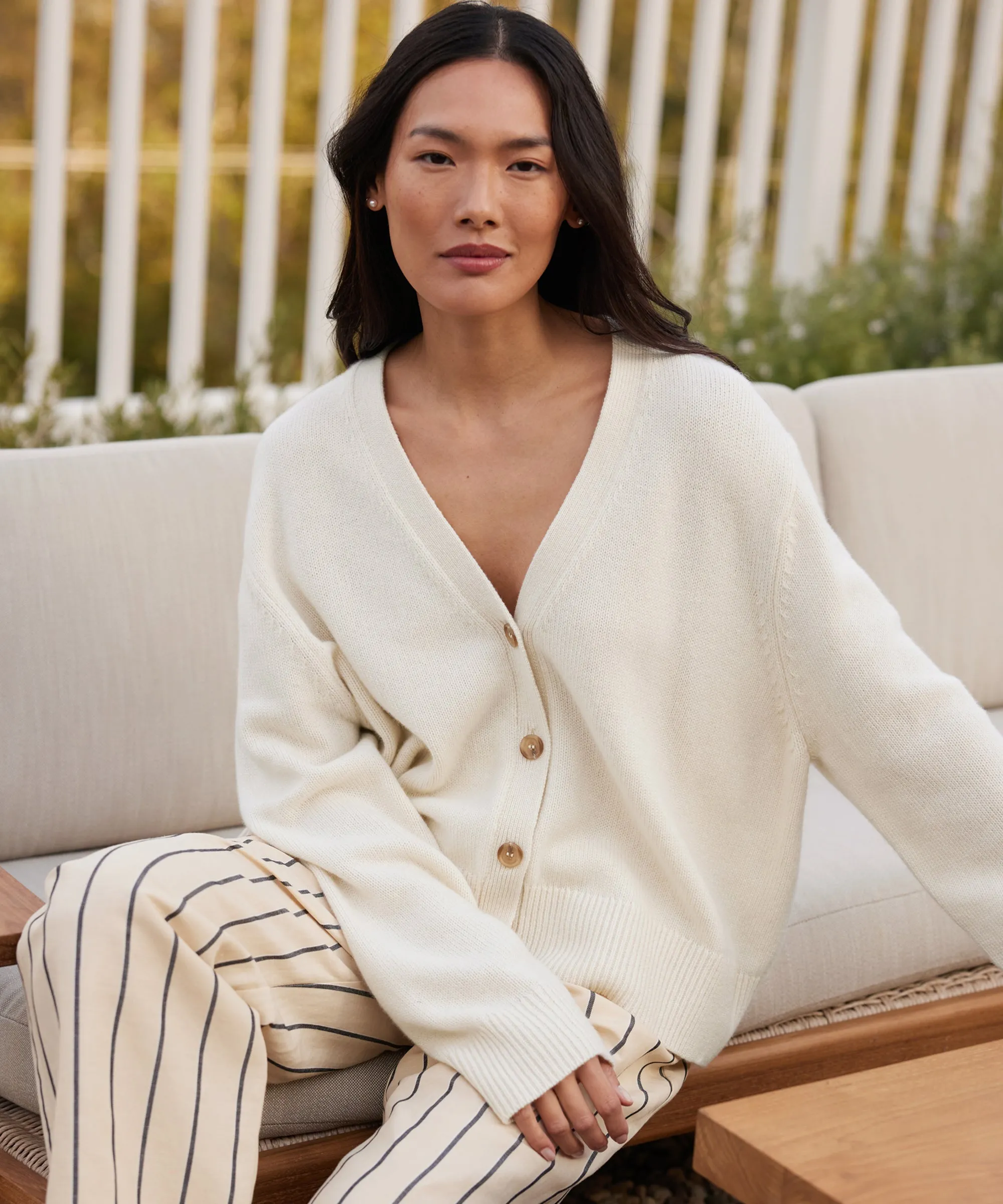 Cashmere Colette Cardigan sold by Jenni Kayne product image thumbnail 2