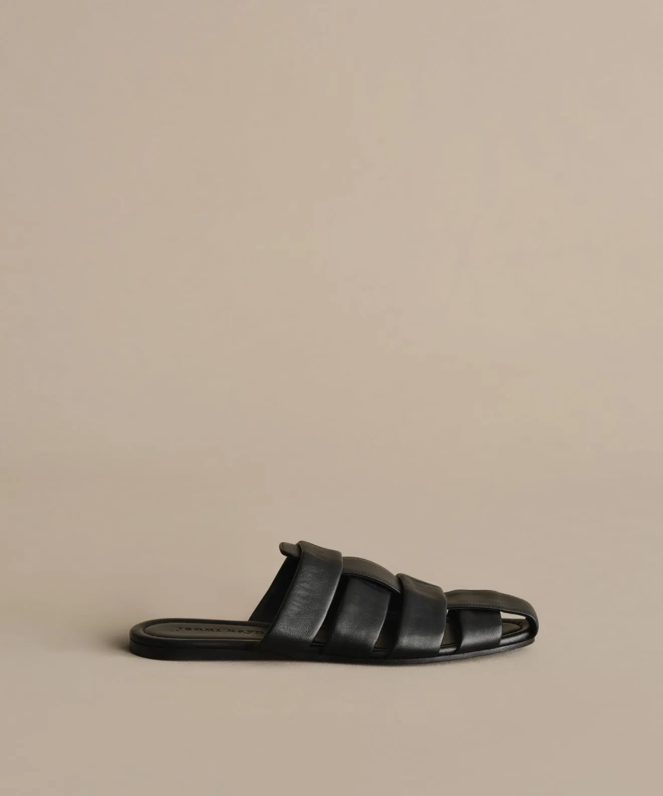 Leather Camilla Mule sold by Jenni Kayne