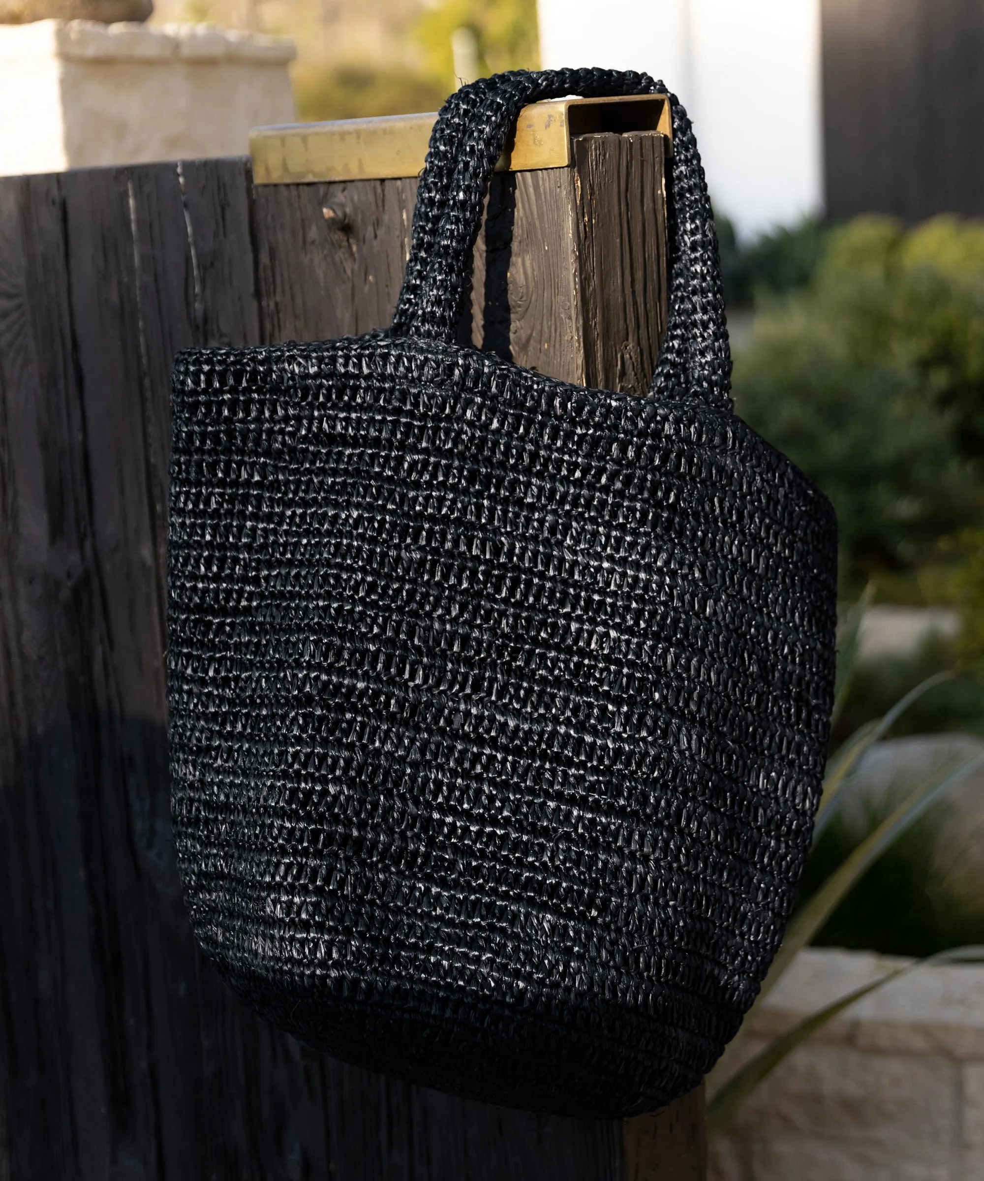 Woven Raffia Tote sold by Jenni Kayne product image thumbnail 2