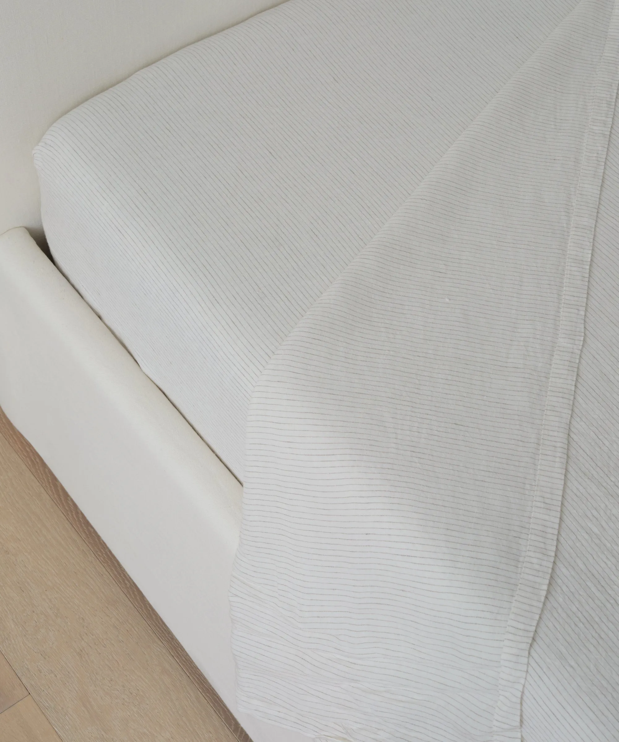 Dusk Linen Fitted Sheet sold by Jenni Kayne product image thumbnail 3