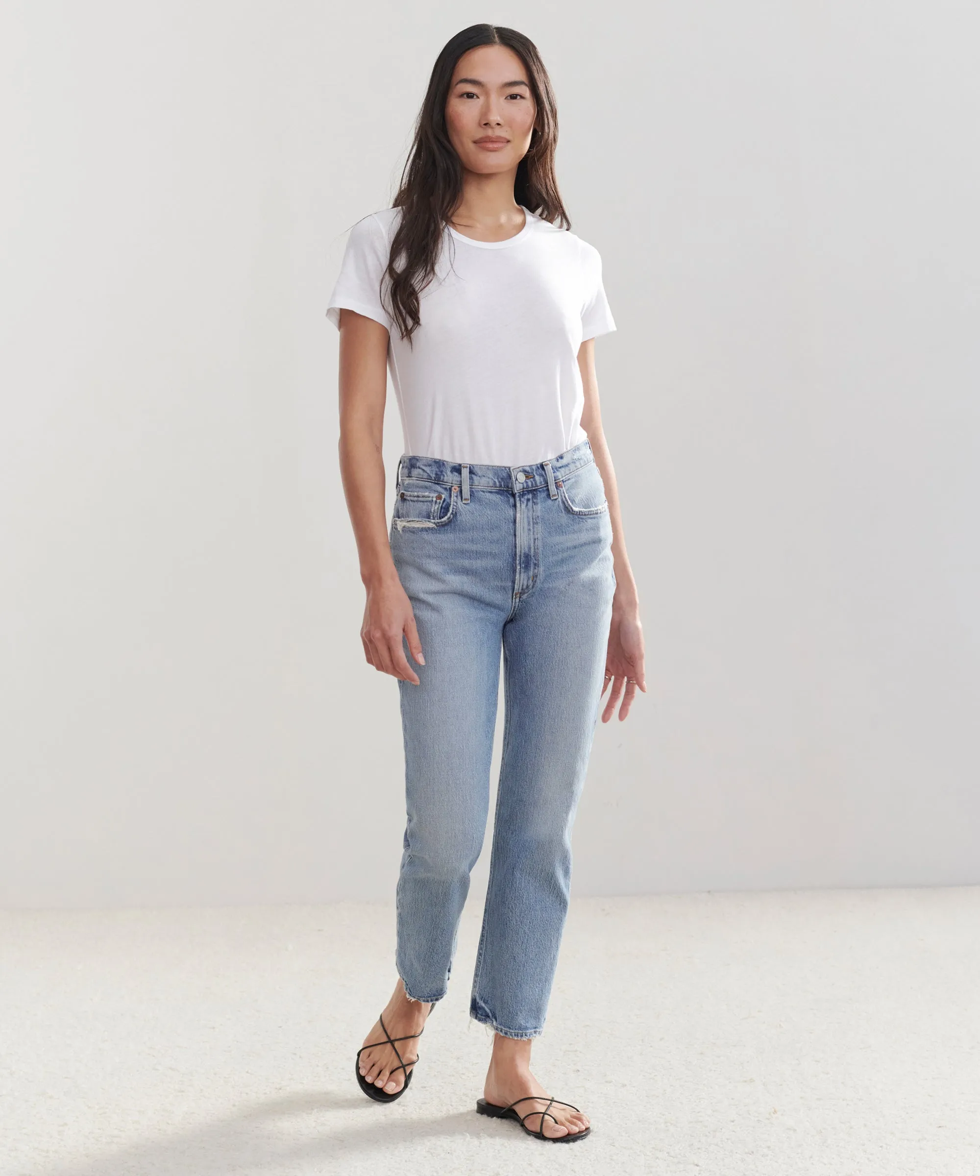 High Rise Stovepipe Jean sold by Jenni Kayne product image thumbnail 2