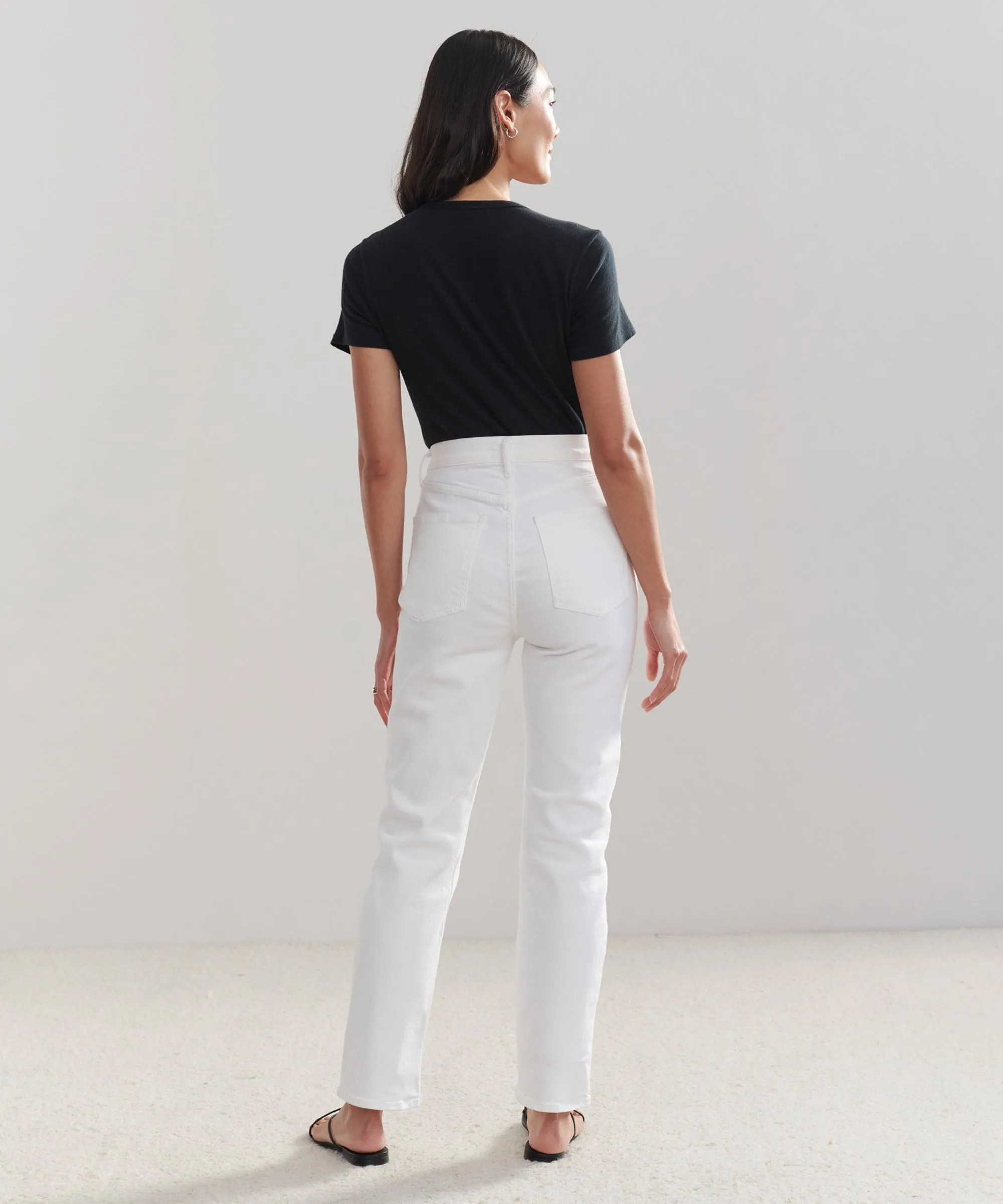High Rise Stovepipe Jean sold by Jenni Kayne product image thumbnail 4
