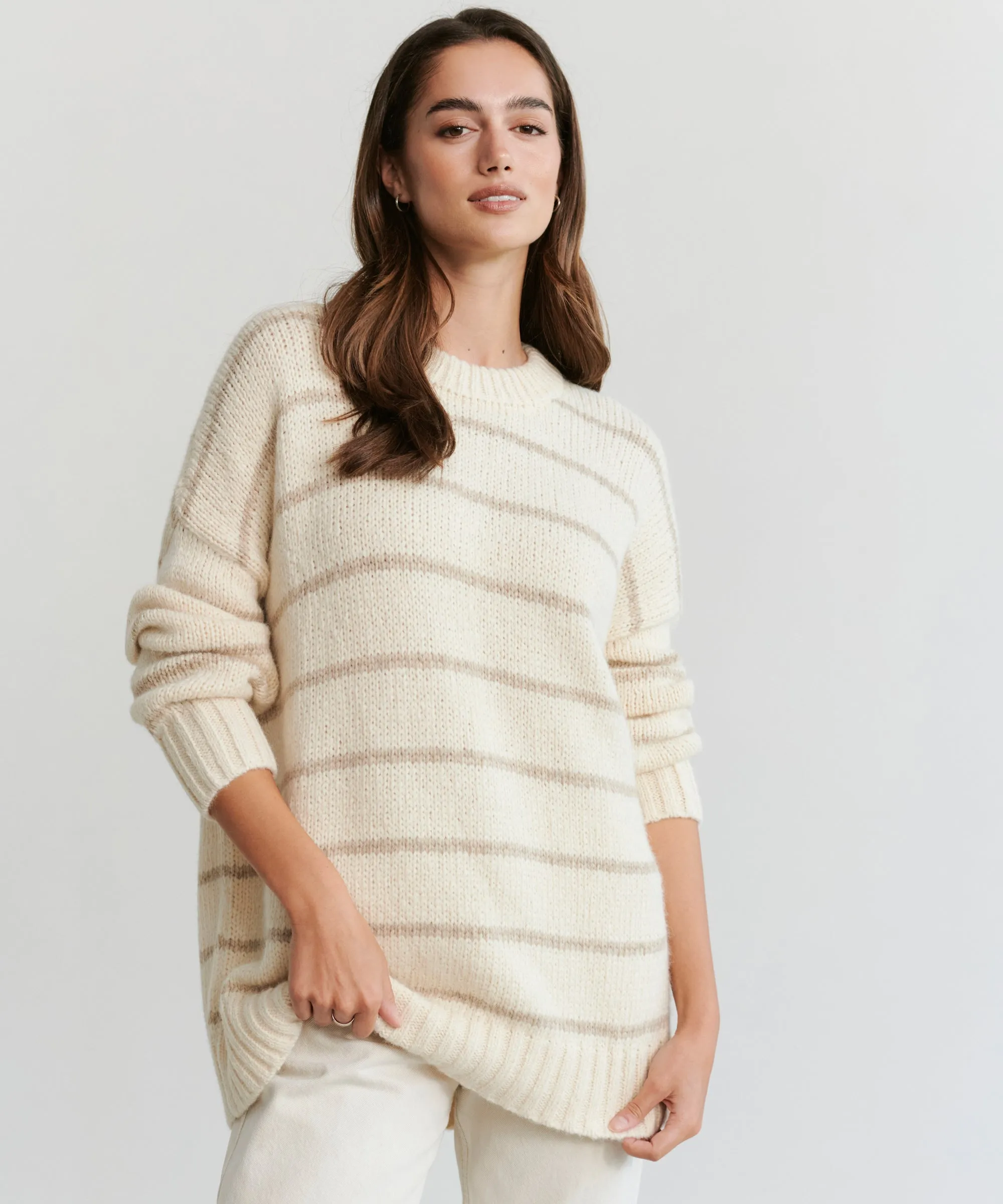 Alpaca Cocoon Crewneck sold by Jenni Kayne product image thumbnail 2