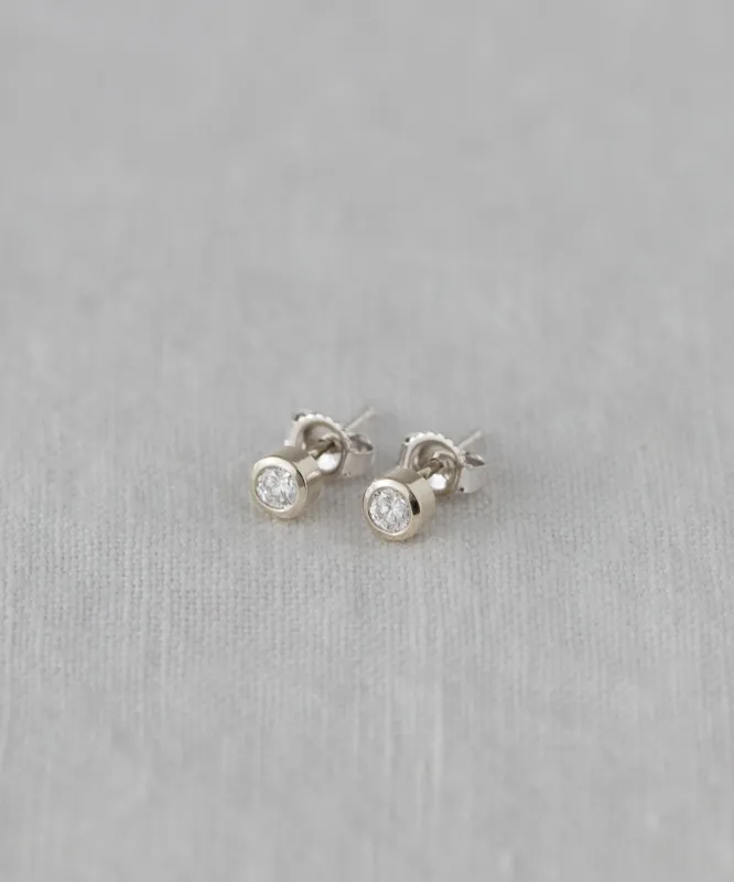 Stevie Diamond Studs sold by Jenni Kayne