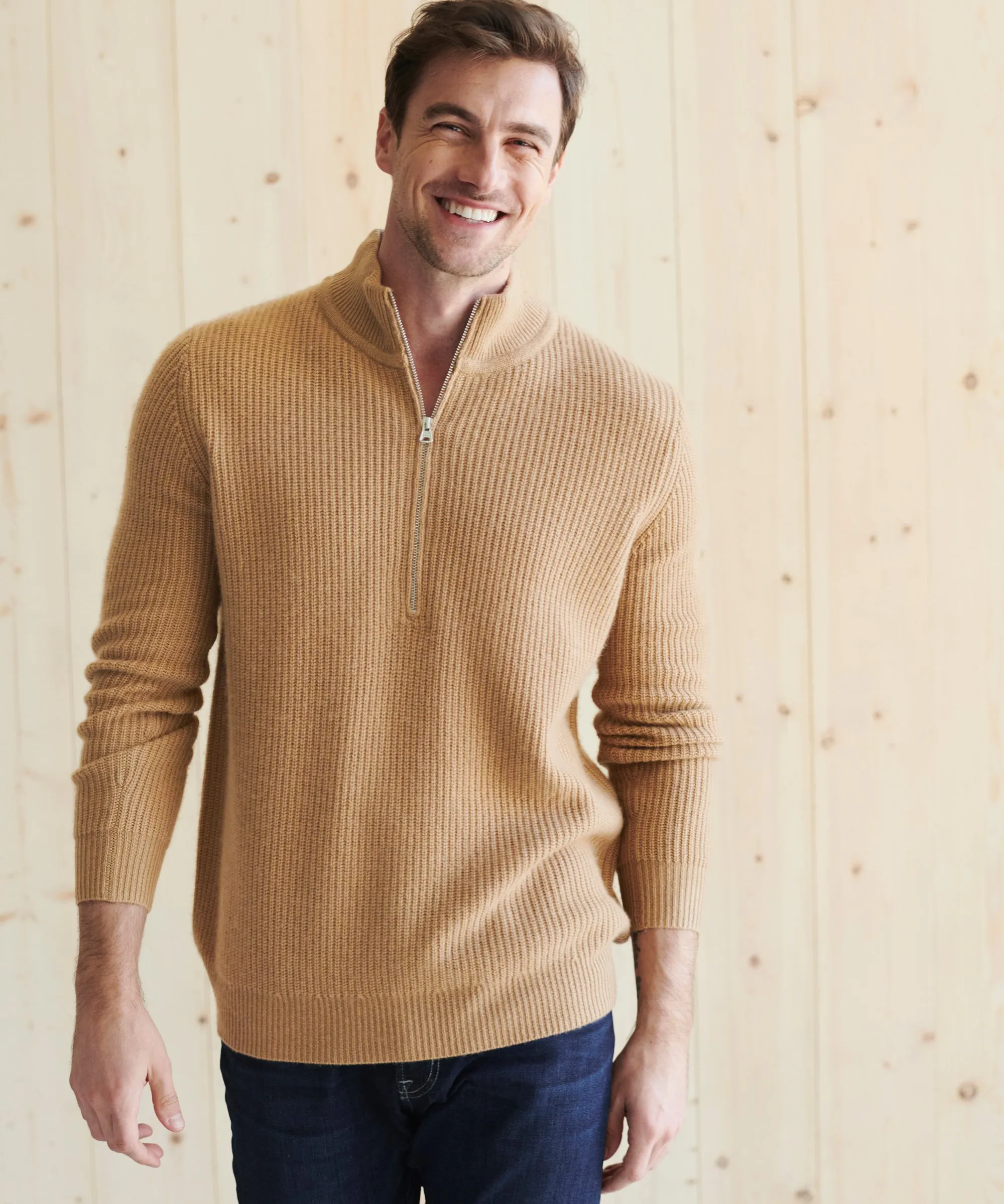 Men's Wool Half Zip sold by Jenni Kayne product image thumbnail 2