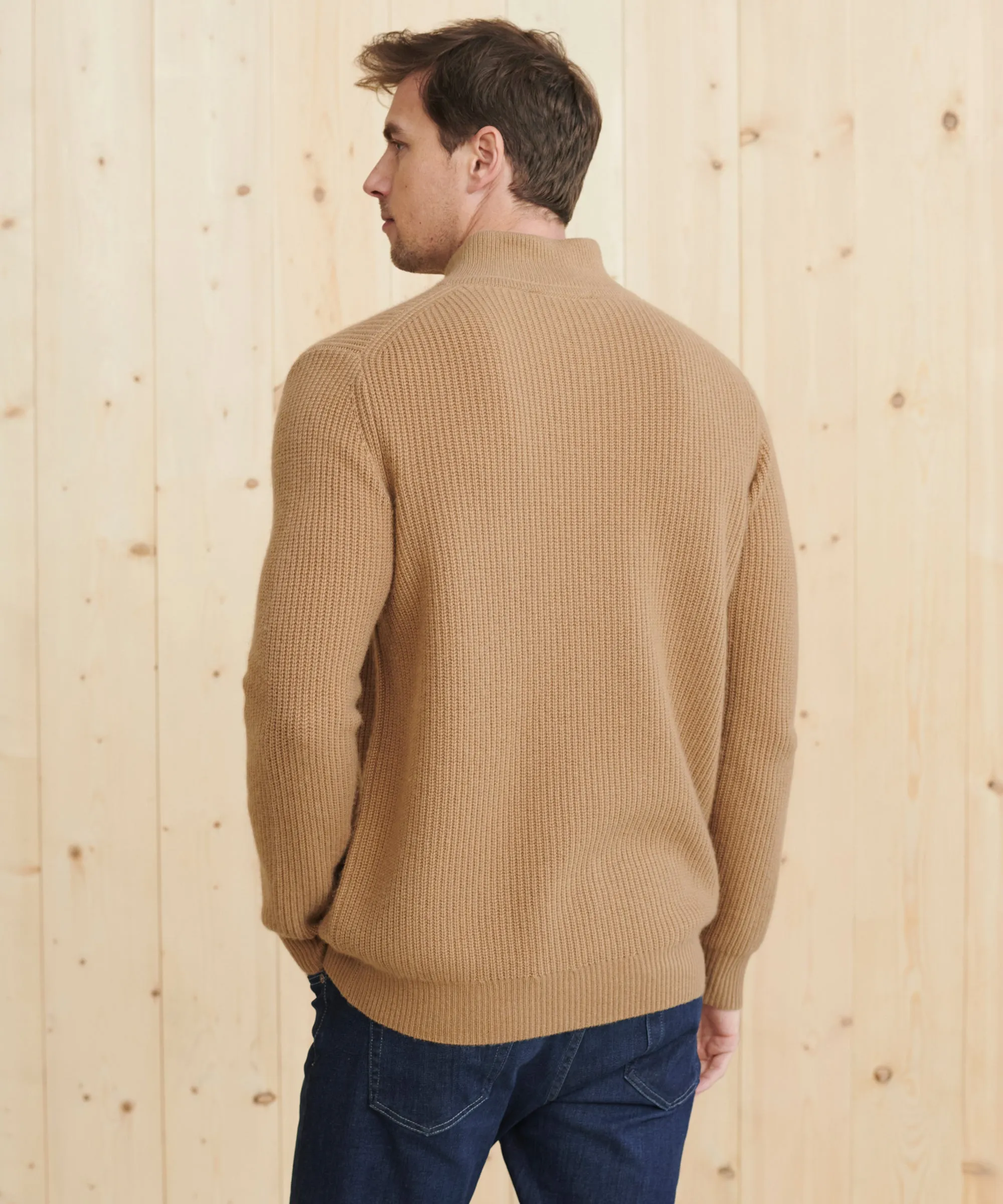Men's Wool Half Zip sold by Jenni Kayne product image thumbnail 4