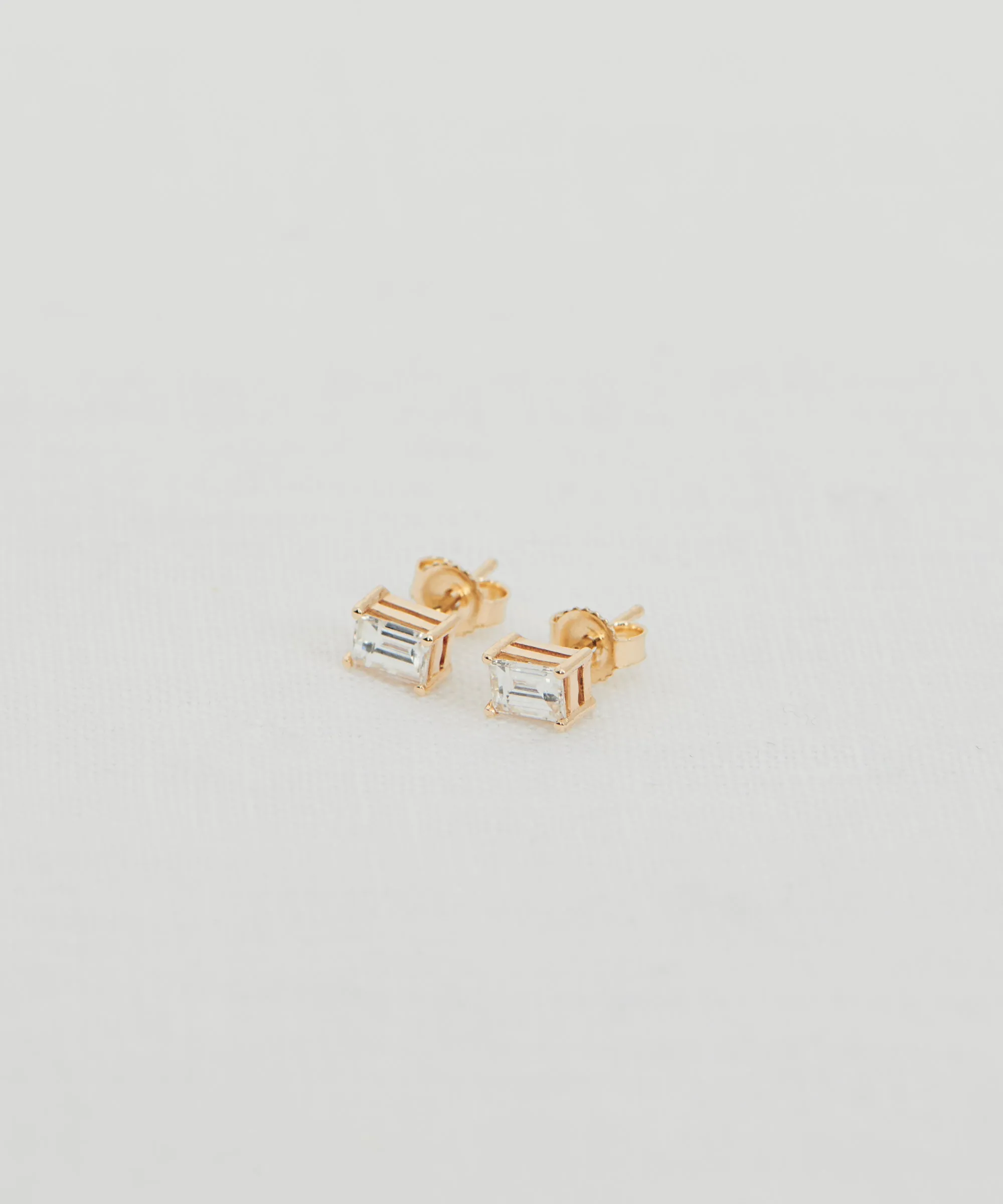 Ivy Emerald Cut Studs sold by Jenni Kayne