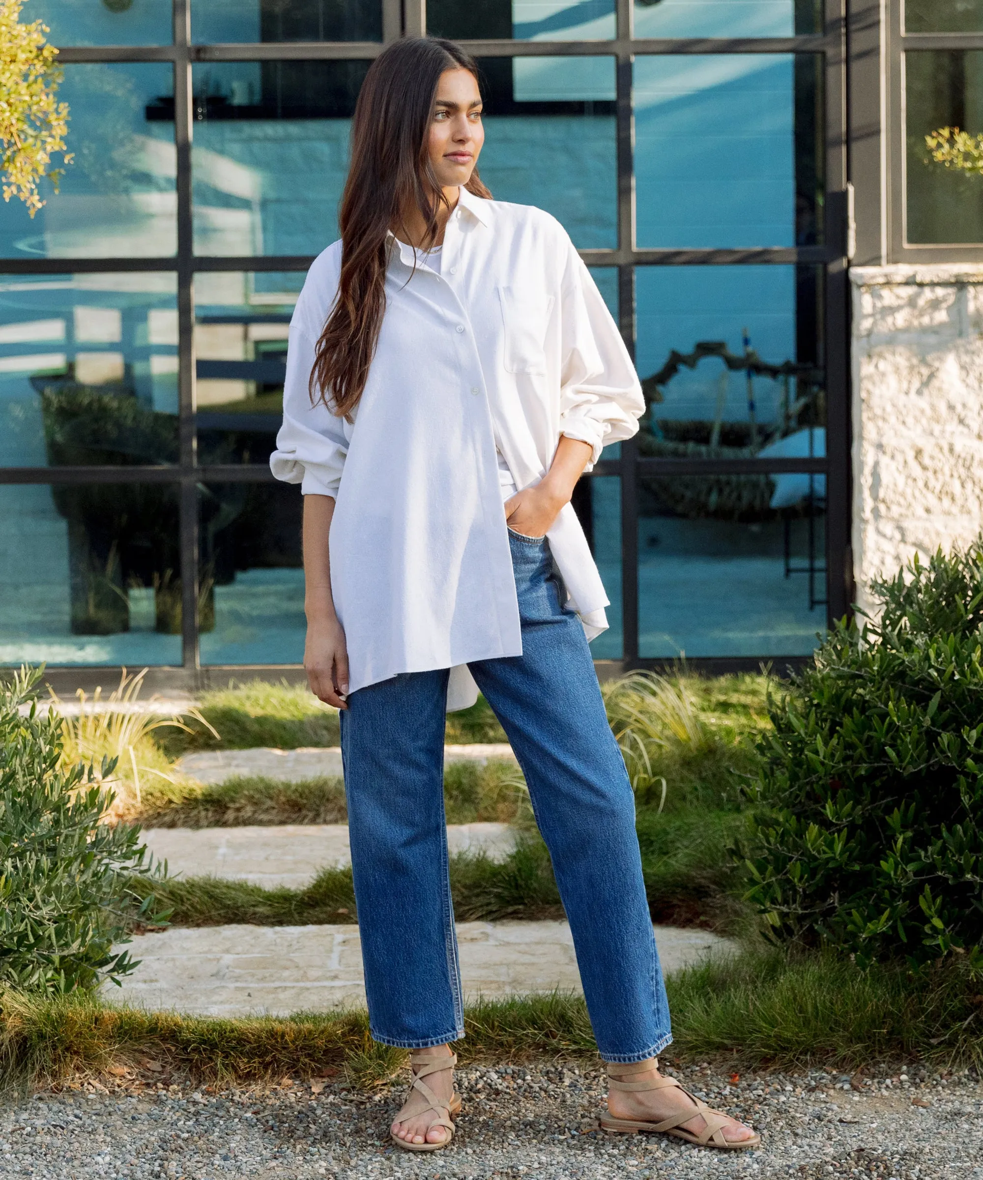 90's Crop Jean sold by Jenni Kayne product image thumbnail 3