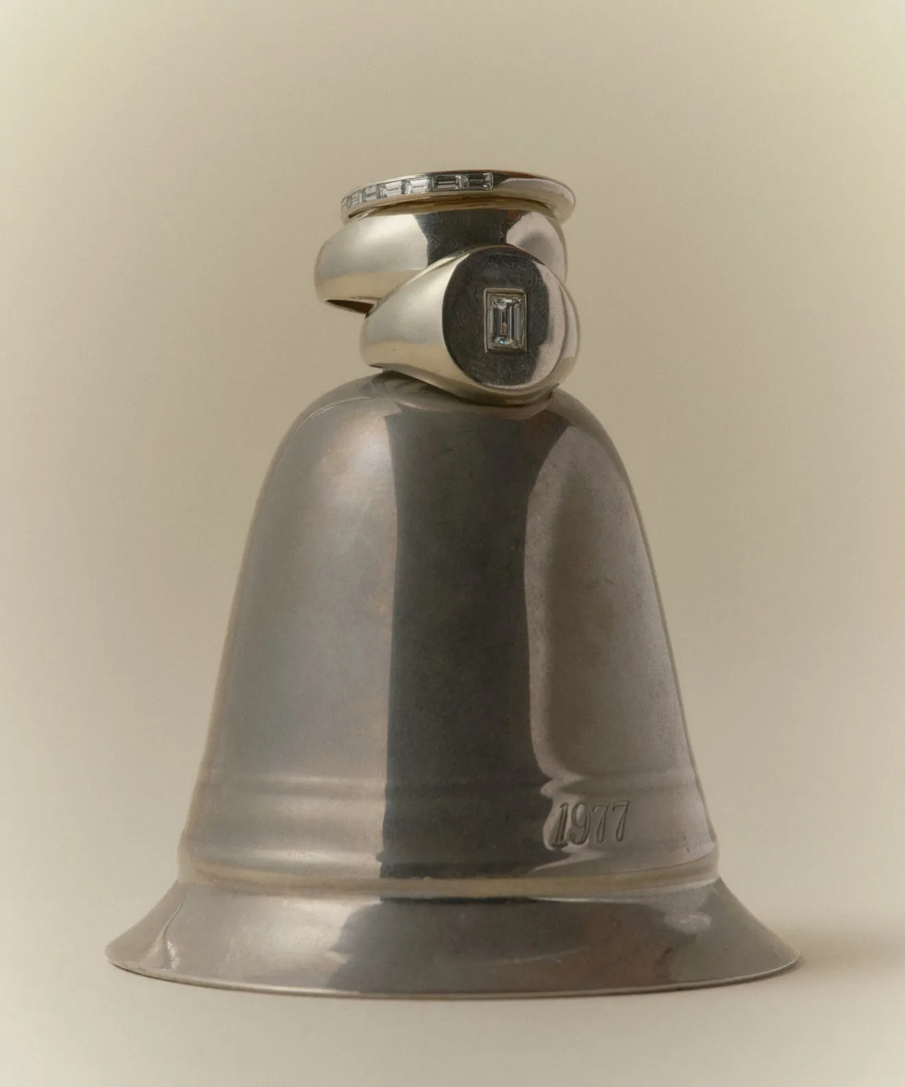 Gemma Baguette Signet Ring sold by Jenni Kayne