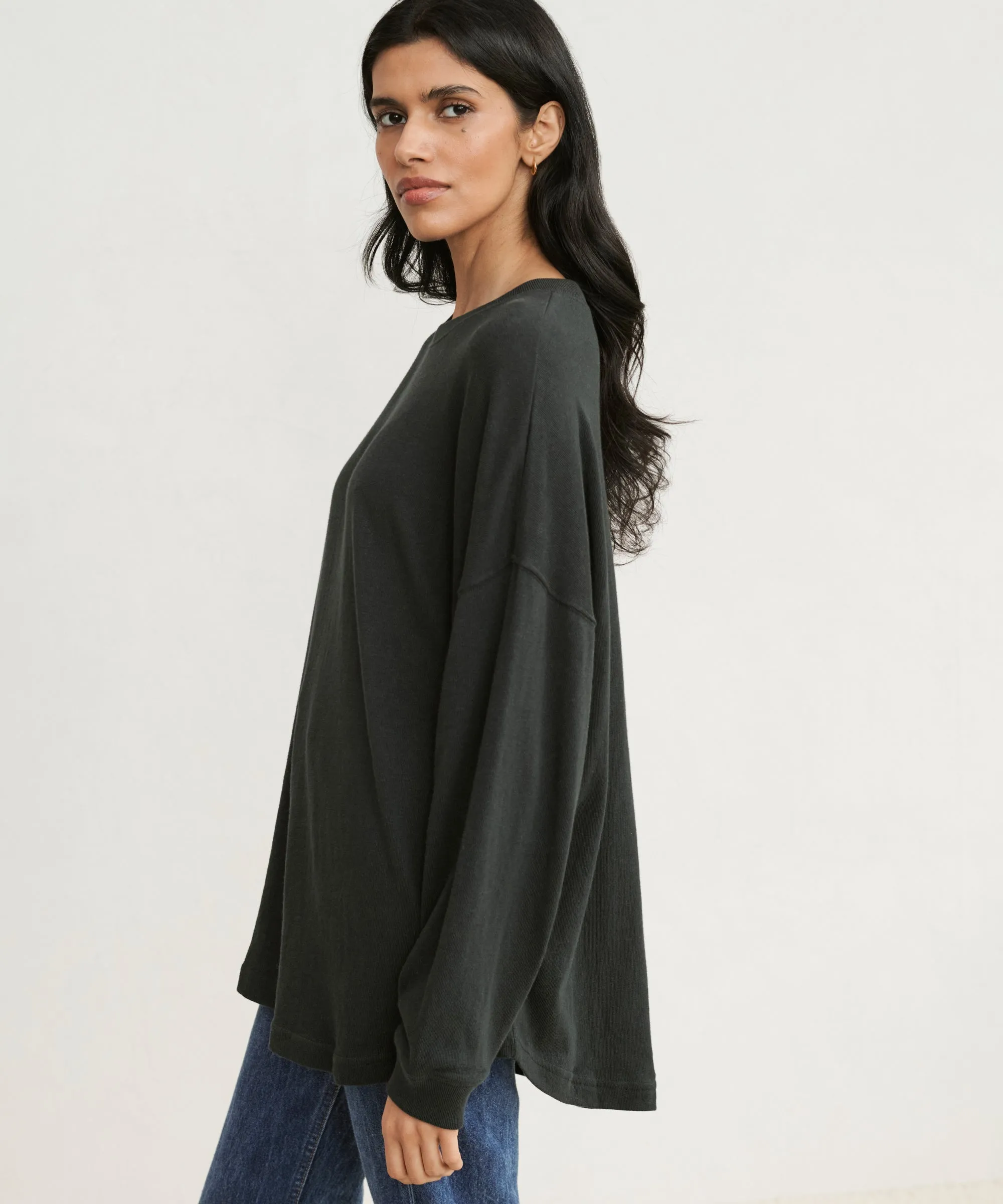 Boyfriend Long-Sleeve Tee sold by Jenni Kayne product image thumbnail 3