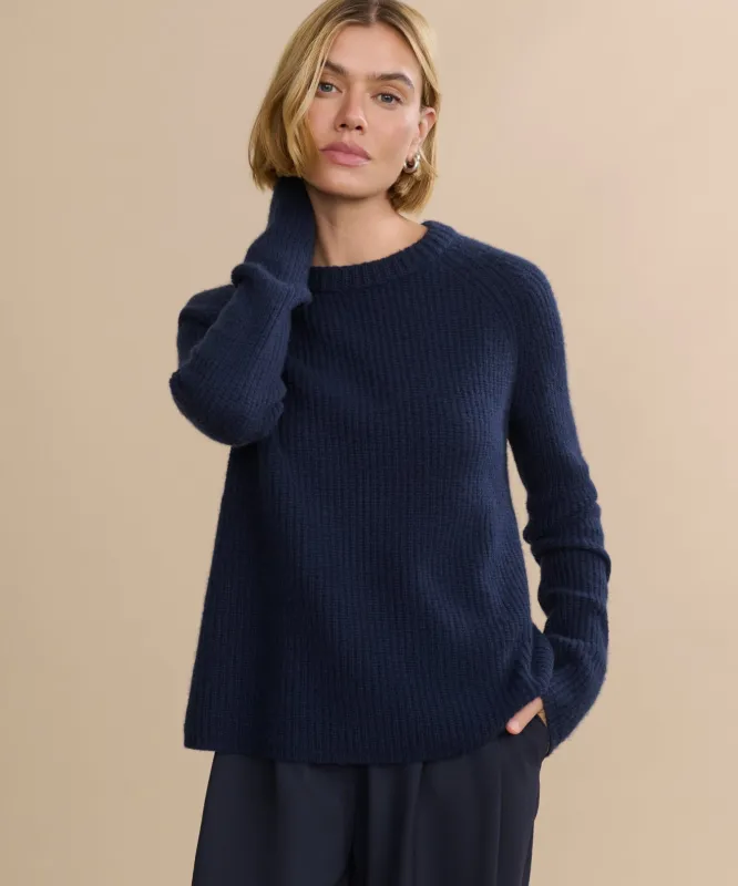 Cashmere Fisherman Sweater sold by Jenni Kayne