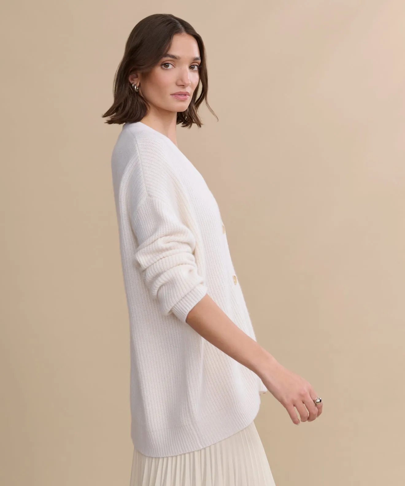 Cashmere Cocoon Cardigan sold by Jenni Kayne product image thumbnail 3