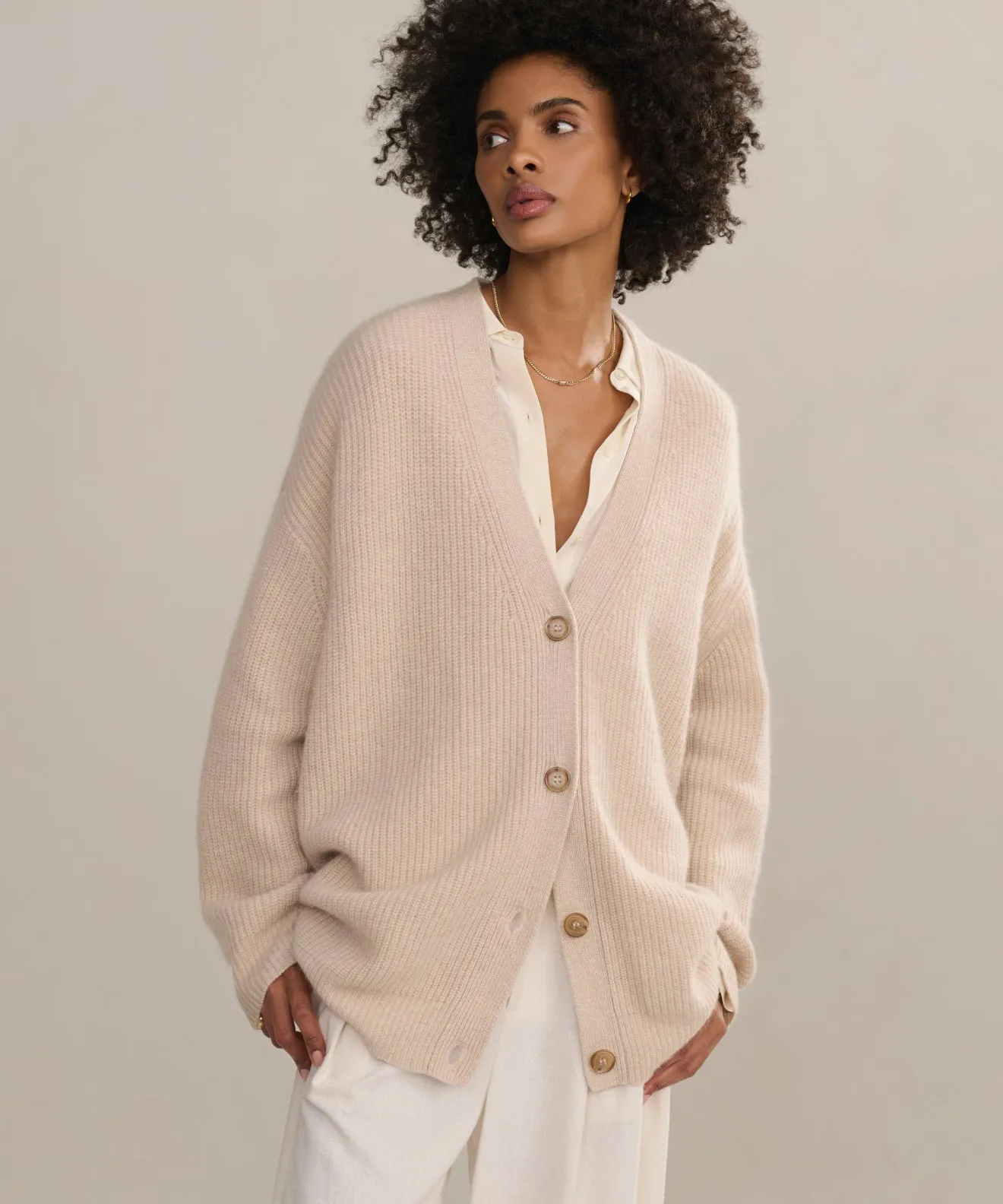 Cashmere Cocoon Cardigan sold by Jenni Kayne