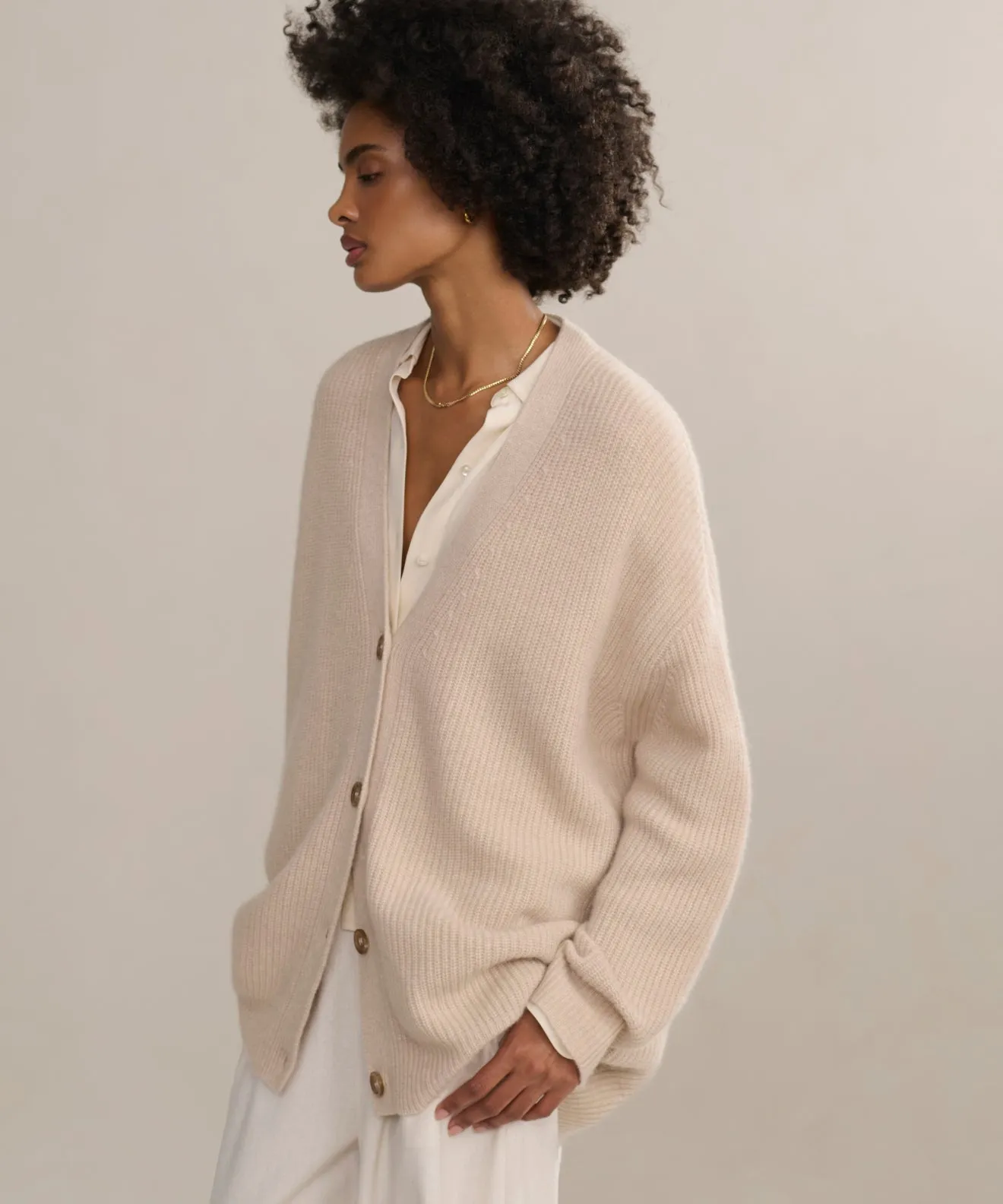 Cashmere Cocoon Cardigan sold by Jenni Kayne product image thumbnail 3