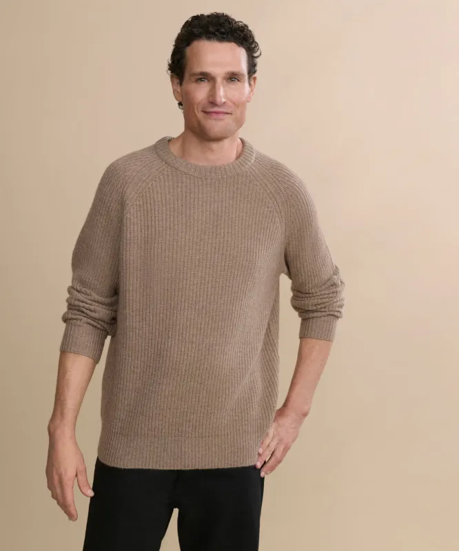 Men's Cashmere Fisherman Sweater made by Jenni Kayne