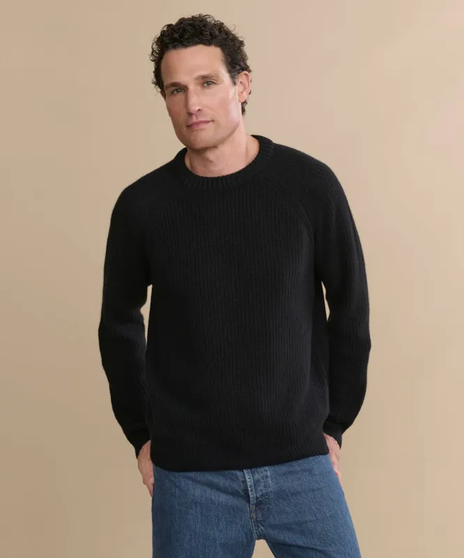 Men's Cashmere Fisherman Sweater sold by Jenni Kayne