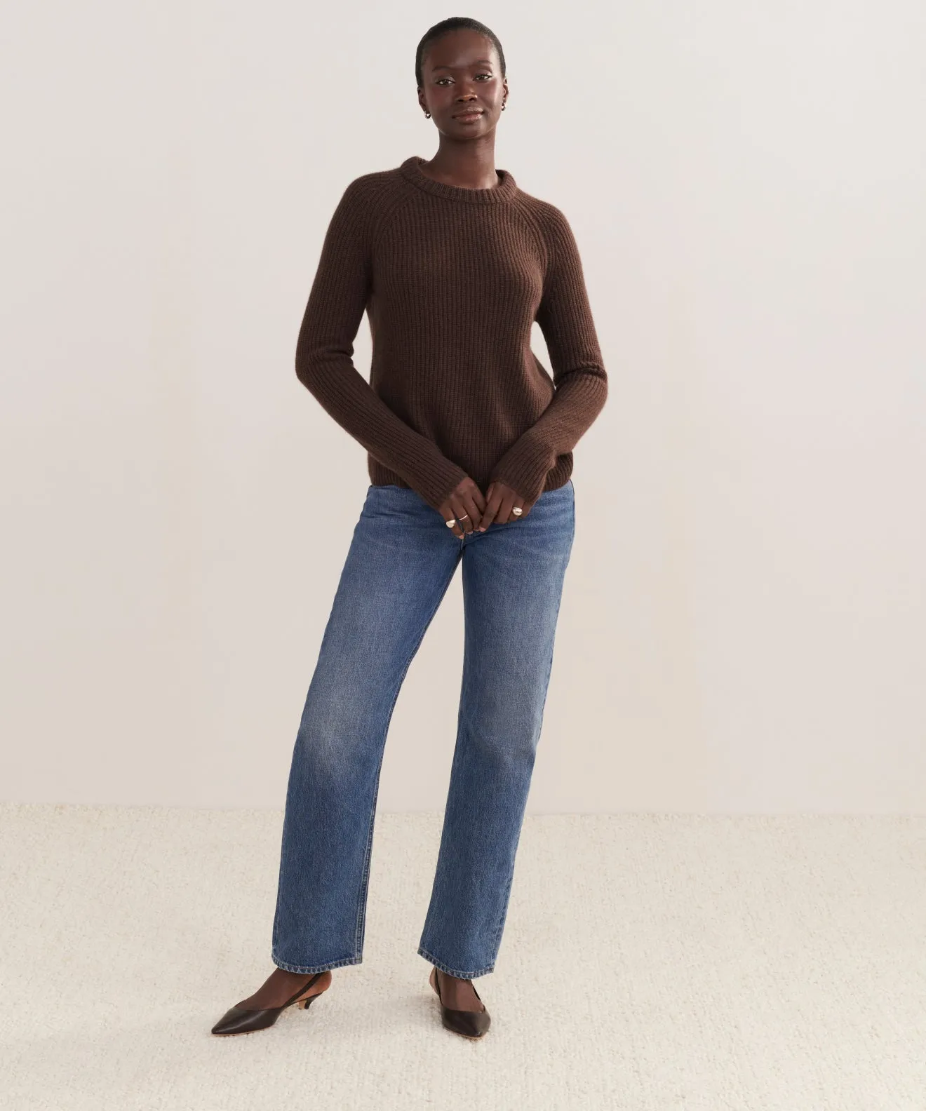 Cashmere Fisherman Sweater sold by Jenni Kayne product image thumbnail 2