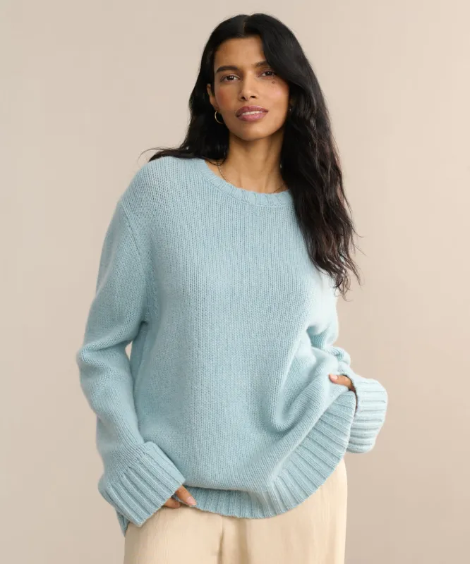 Cashmere Amelia Crewneck sold by Jenni Kayne