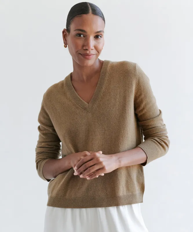 Flynn Cashmere Sweater sold by Jenni Kayne