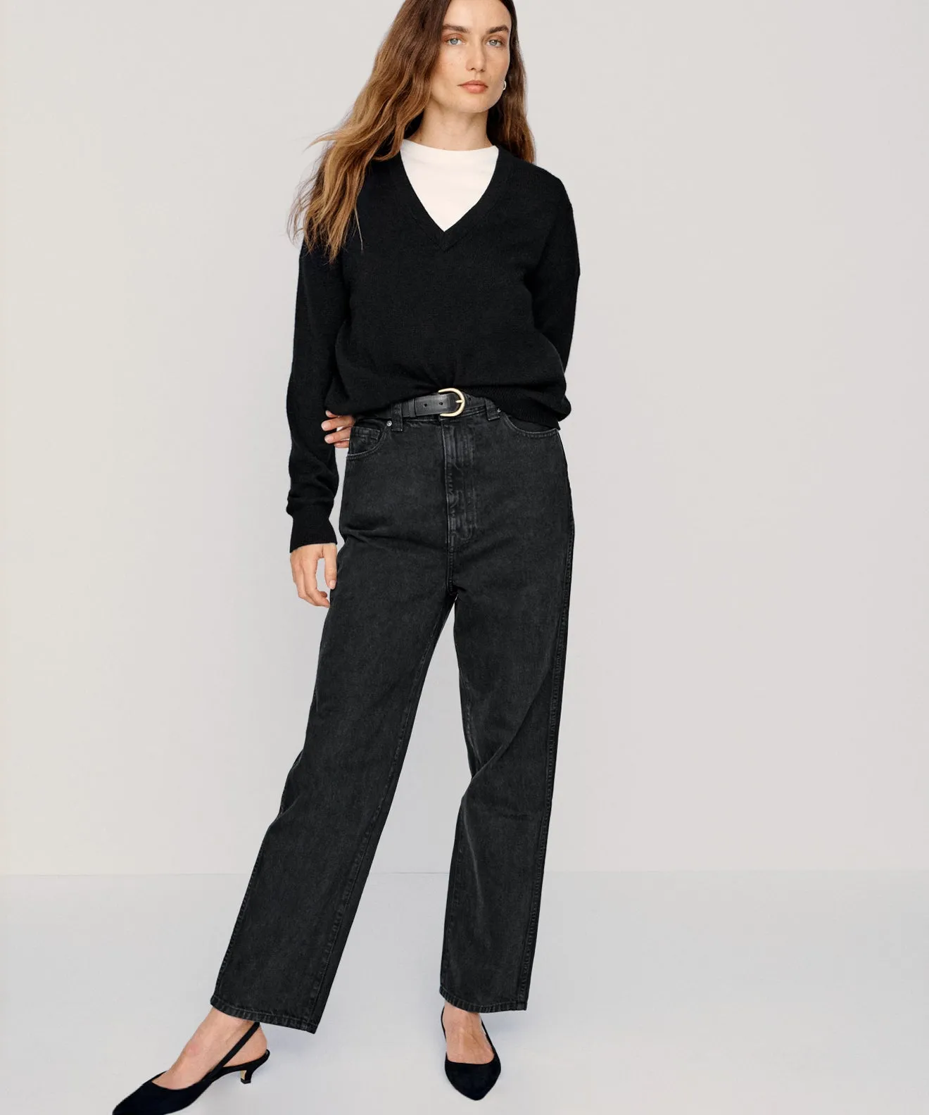 Suede Kitten Heel sold by Jenni Kayne product image thumbnail 3