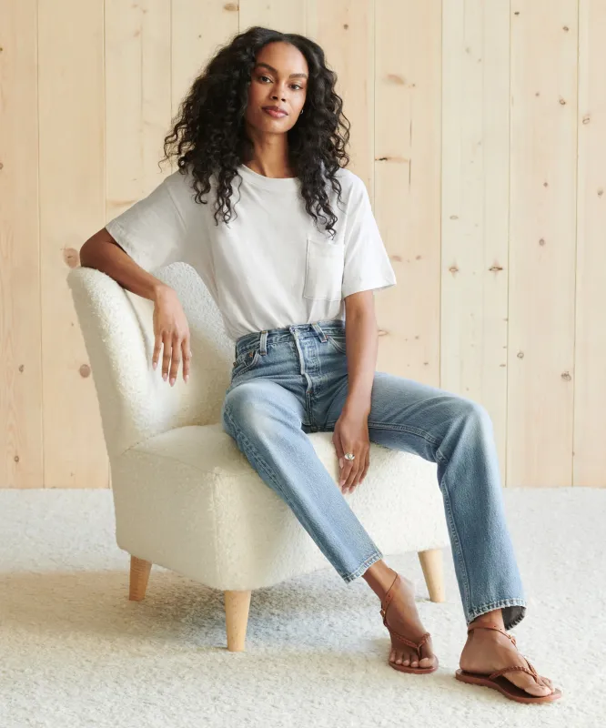 Vintage Pocket Tee made by Jenni Kayne