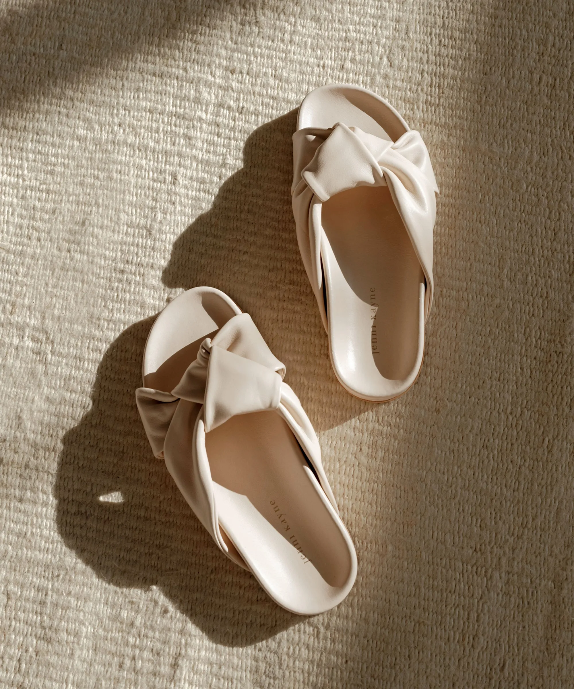 Leather Knot Sandal sold by Jenni Kayne