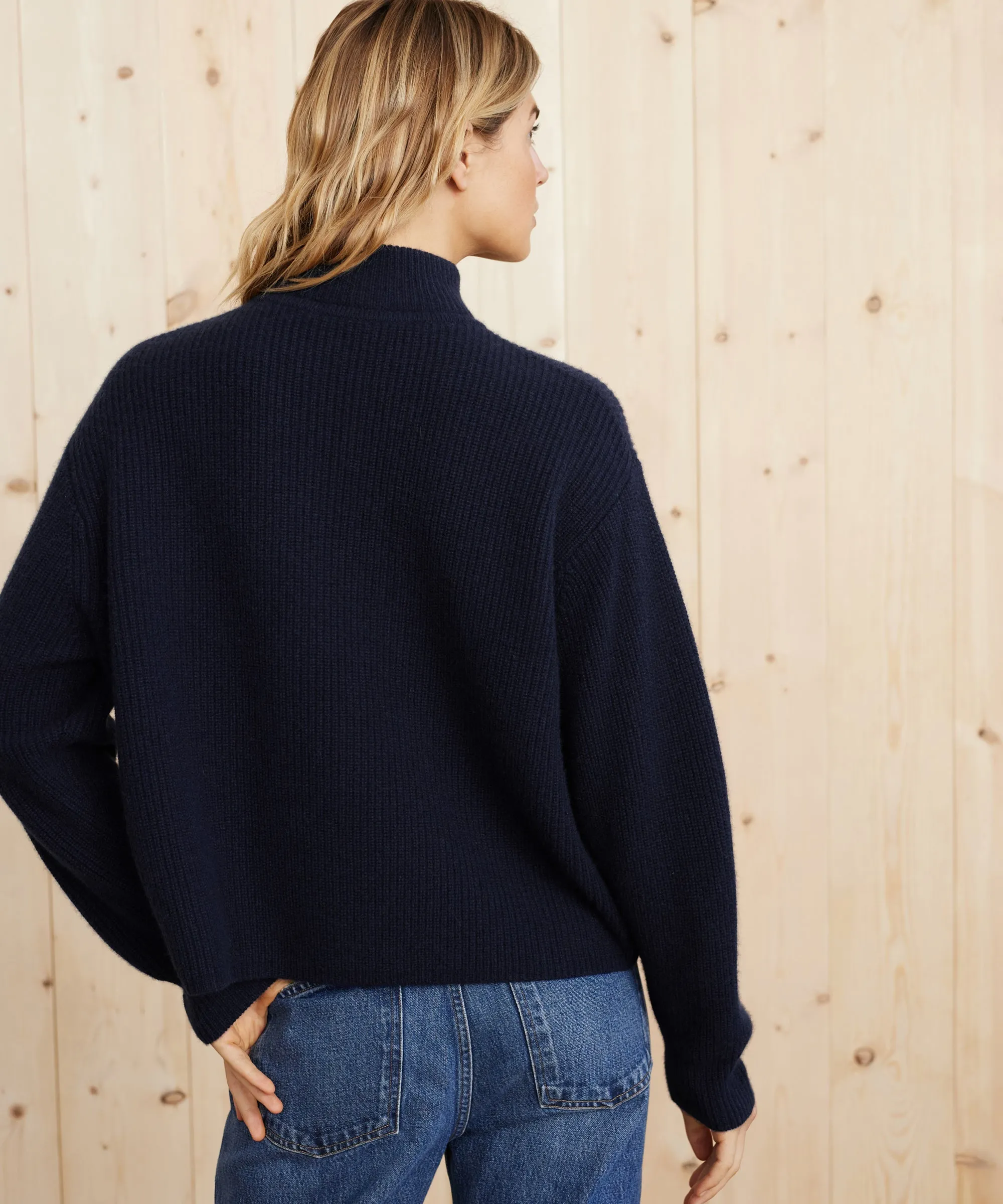 Cashmere Half Zip sold by Jenni Kayne product image thumbnail 4