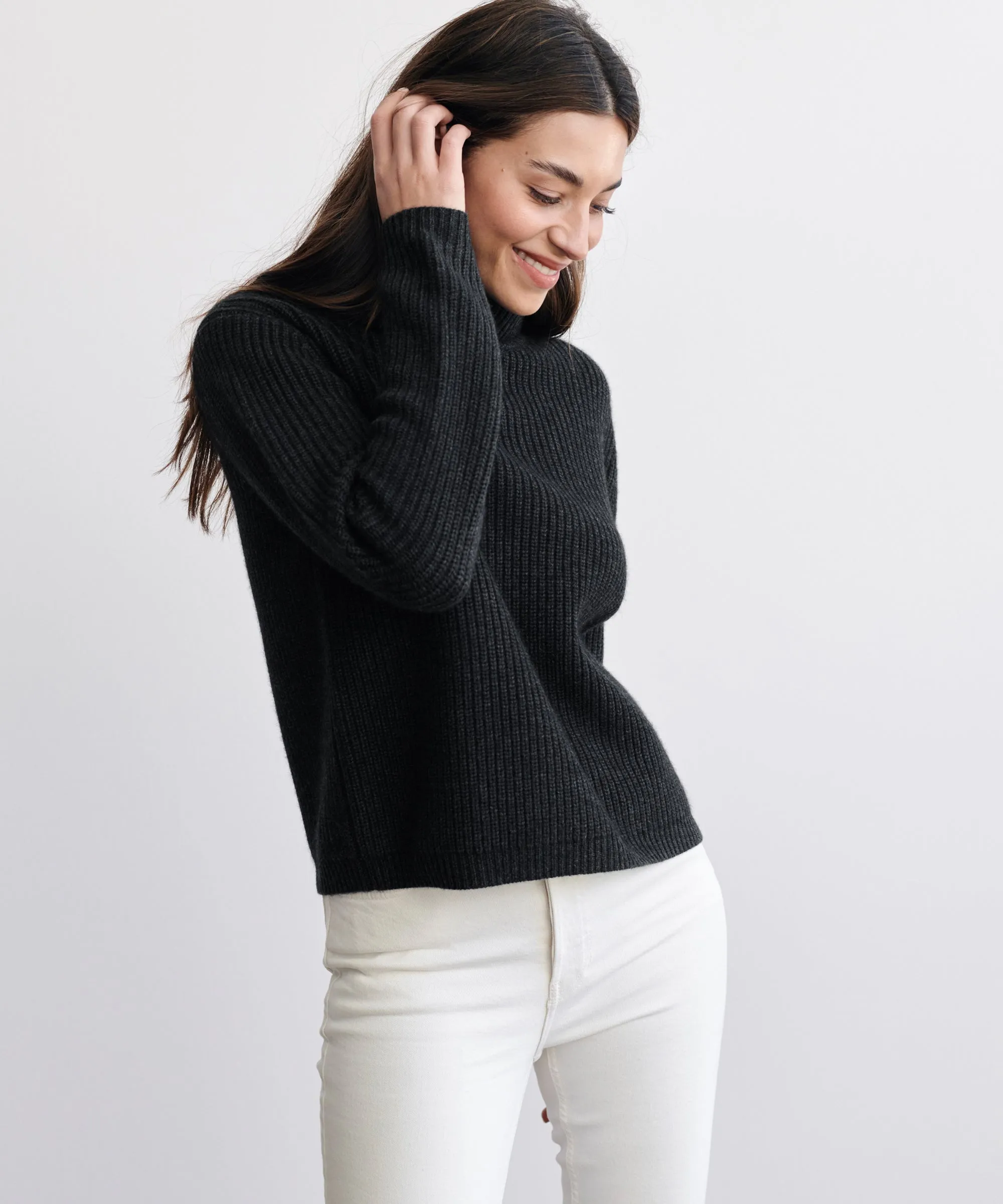 Cropped Turtleneck sold by Jenni Kayne product image thumbnail 2