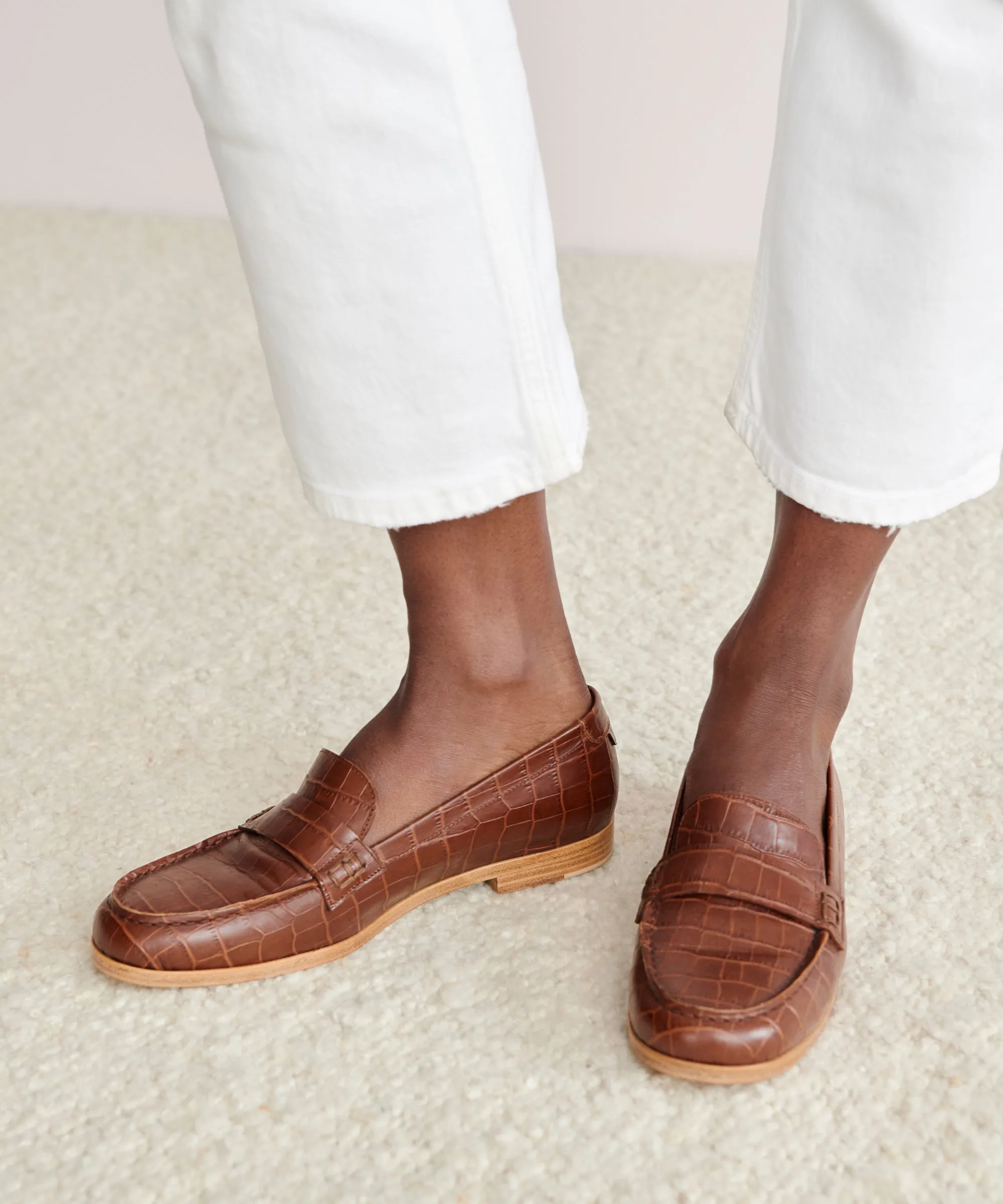 Croc Embossed Loafer sold by Jenni Kayne product image thumbnail 2