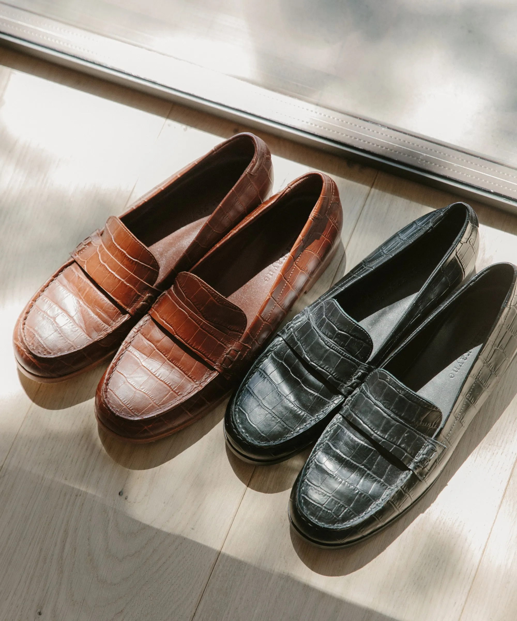 Croc Embossed Loafer sold by Jenni Kayne product image thumbnail 3