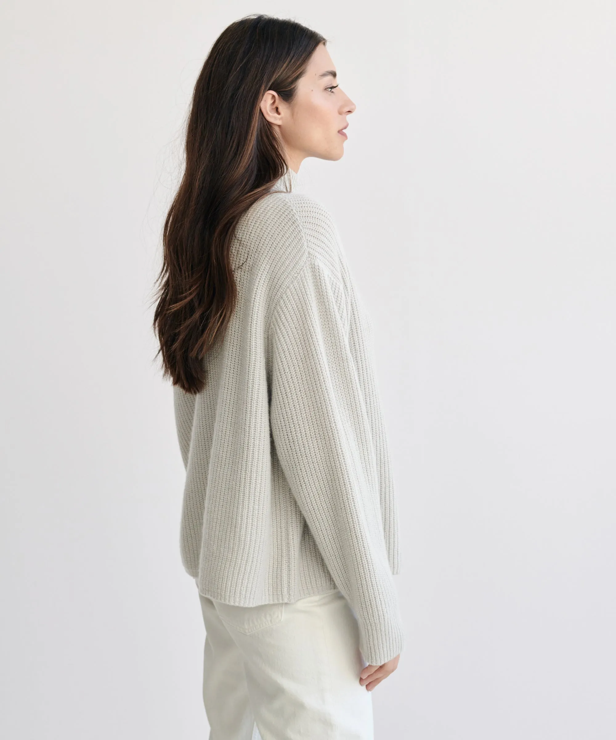 Cashmere Half Zip sold by Jenni Kayne product image thumbnail 3