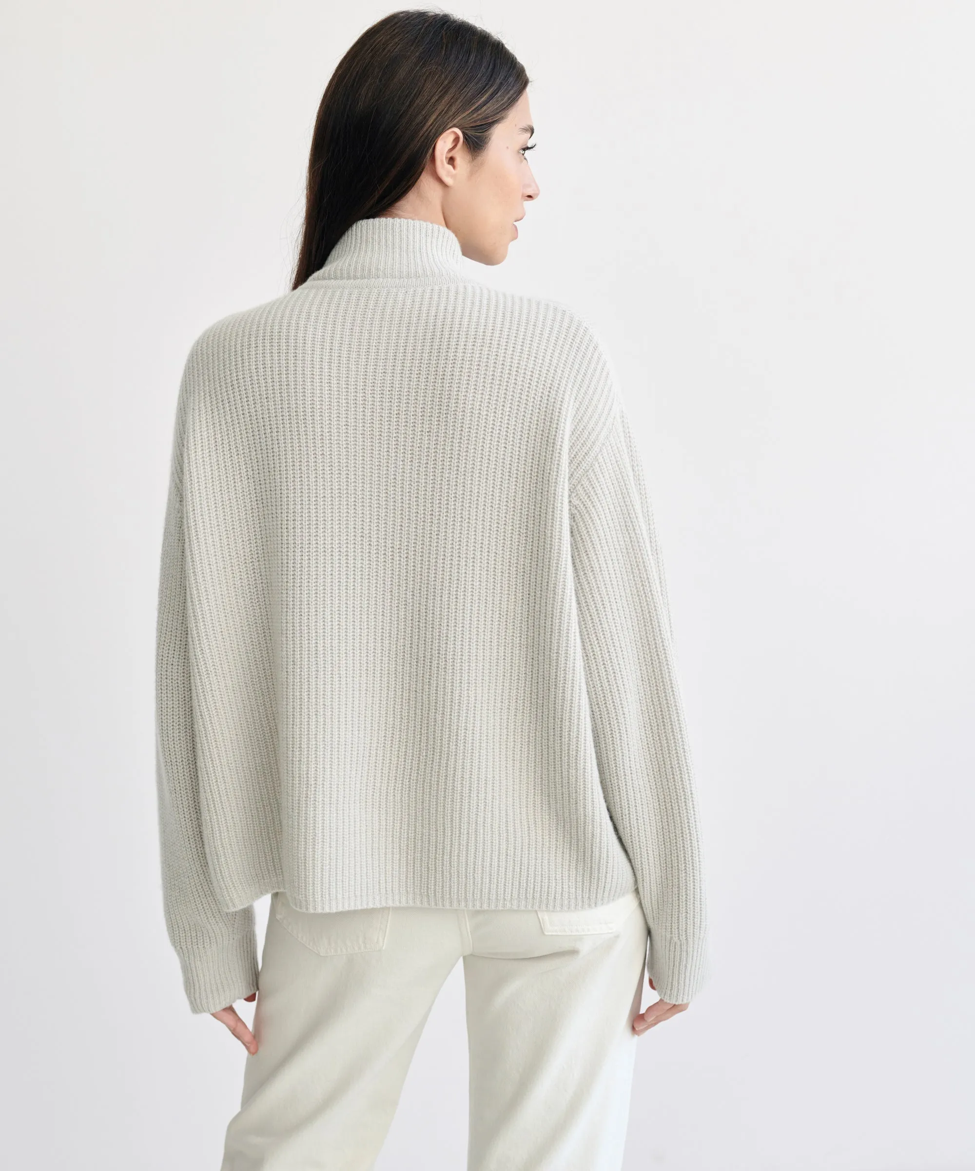 Cashmere Half Zip sold by Jenni Kayne product image thumbnail 4