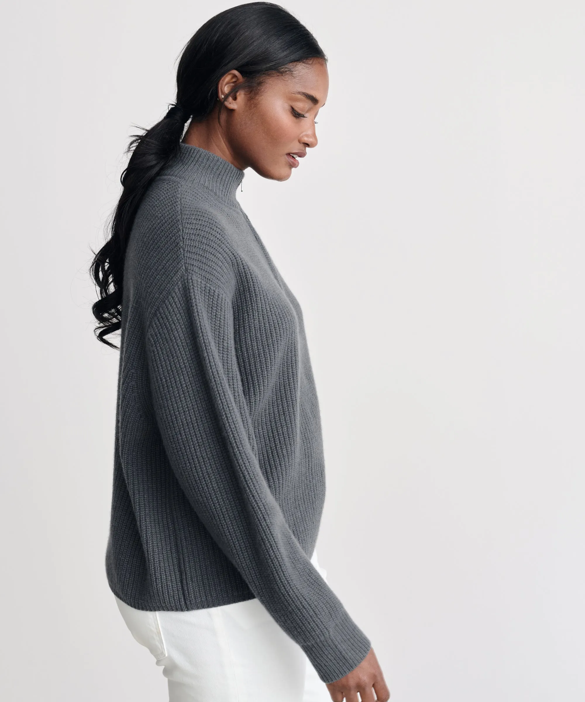 Cashmere Half Zip sold by Jenni Kayne product image thumbnail 3