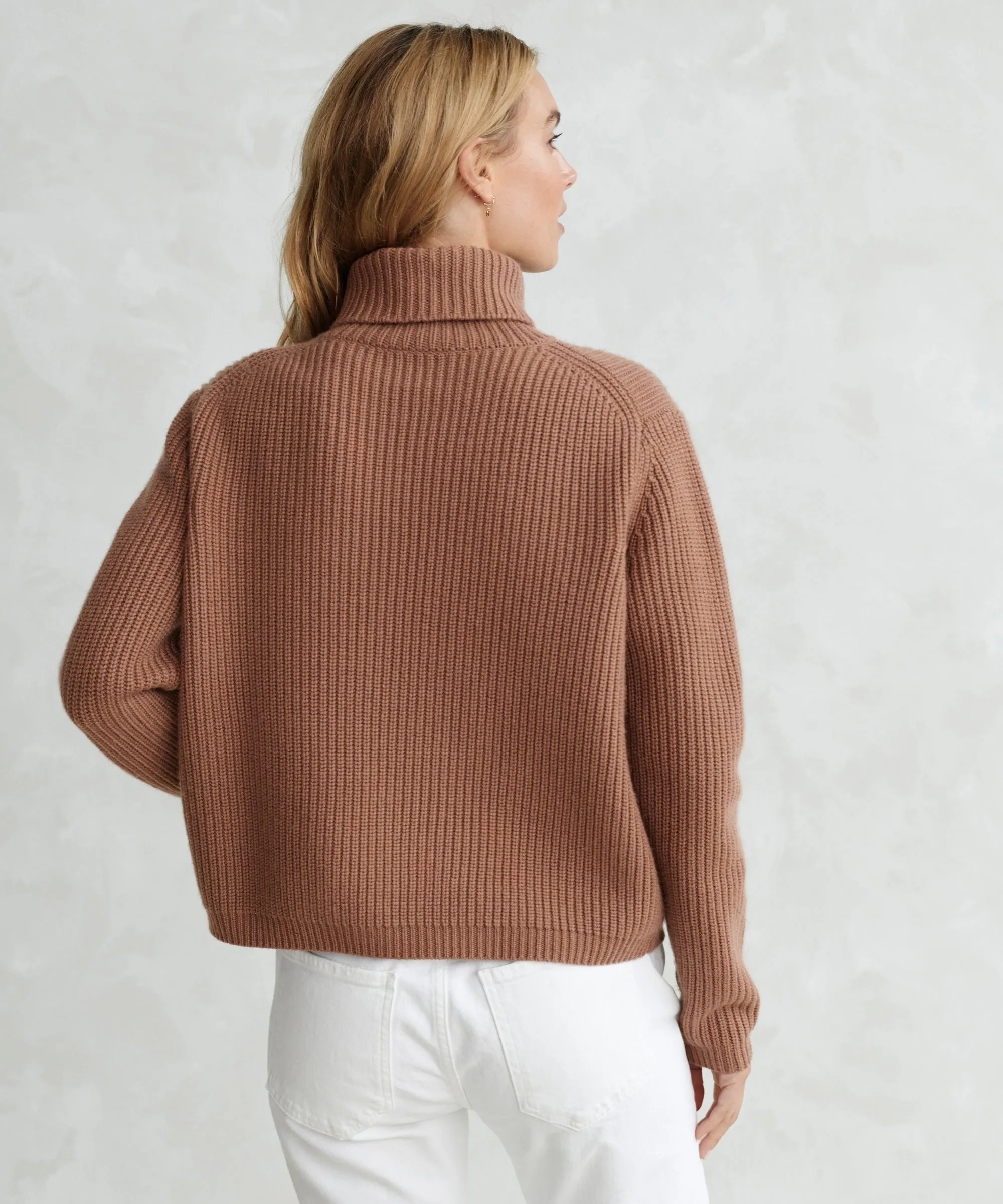 Cropped Turtleneck sold by Jenni Kayne product image thumbnail 4