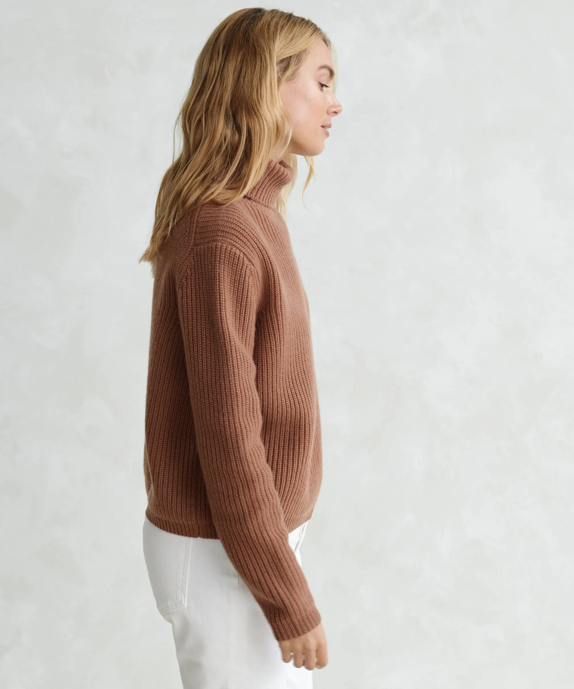 Cropped Turtleneck sold by Jenni Kayne product image thumbnail 3