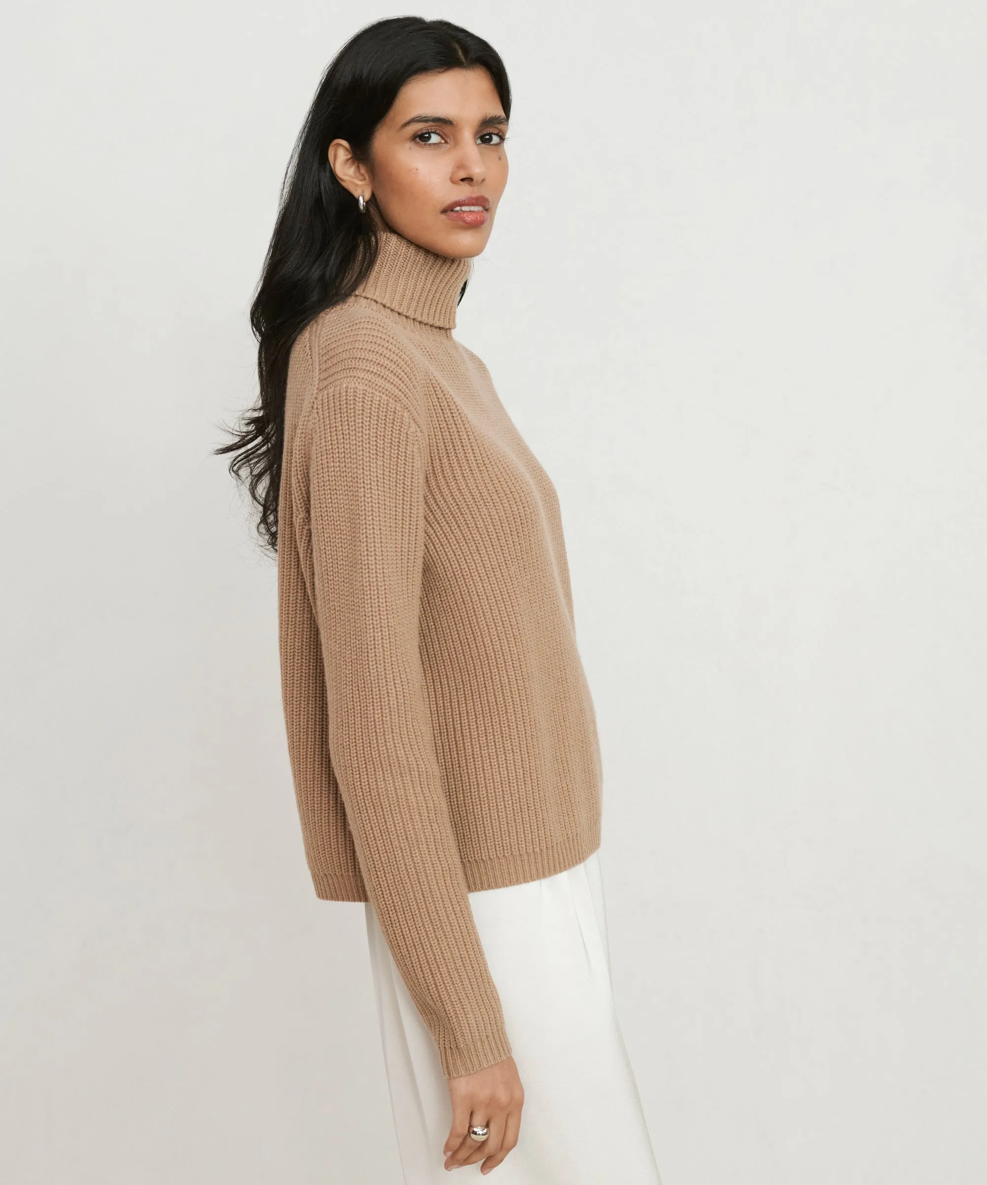 Cropped Turtleneck sold by Jenni Kayne product image thumbnail 3