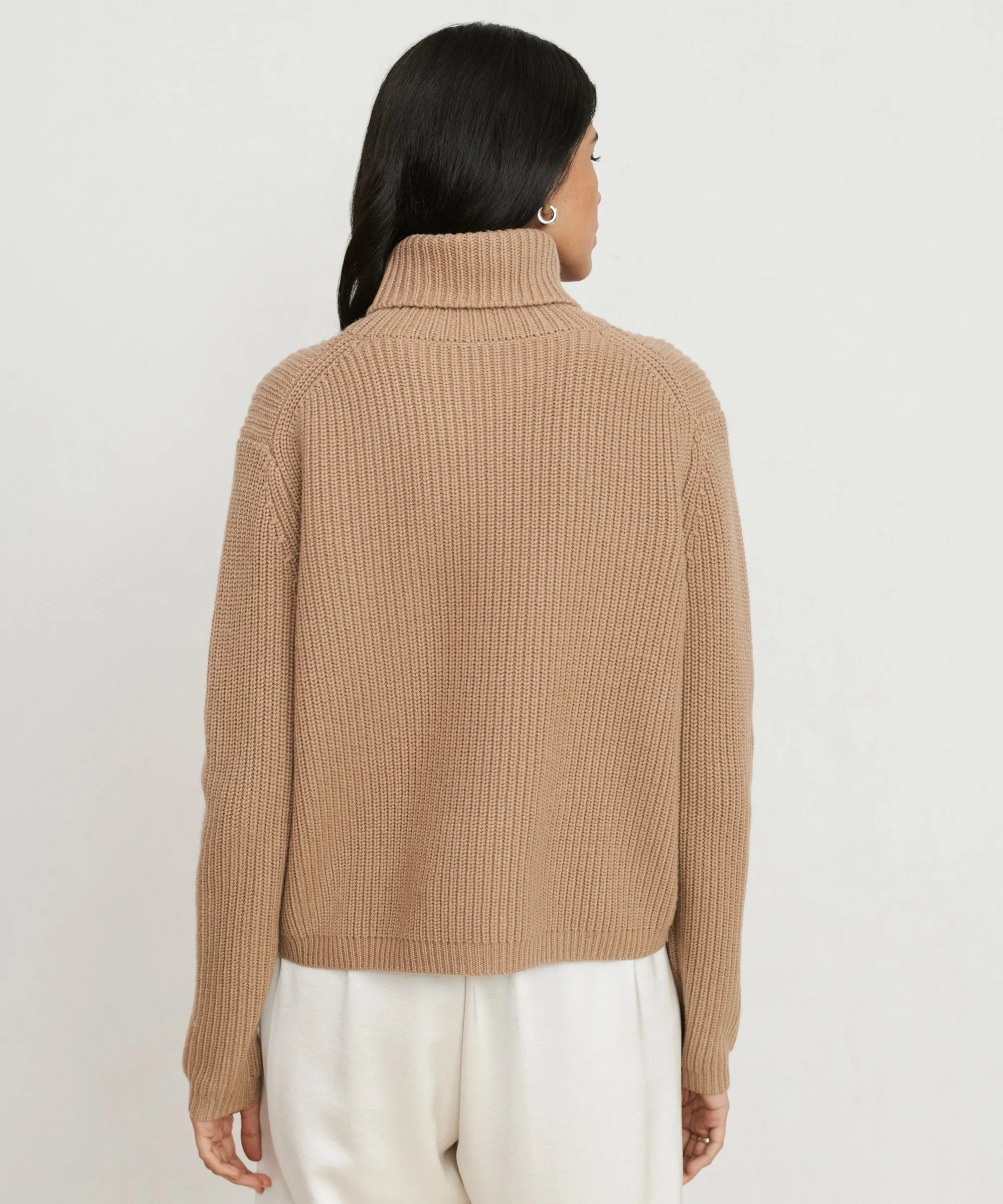 Cropped Turtleneck sold by Jenni Kayne product image thumbnail 4