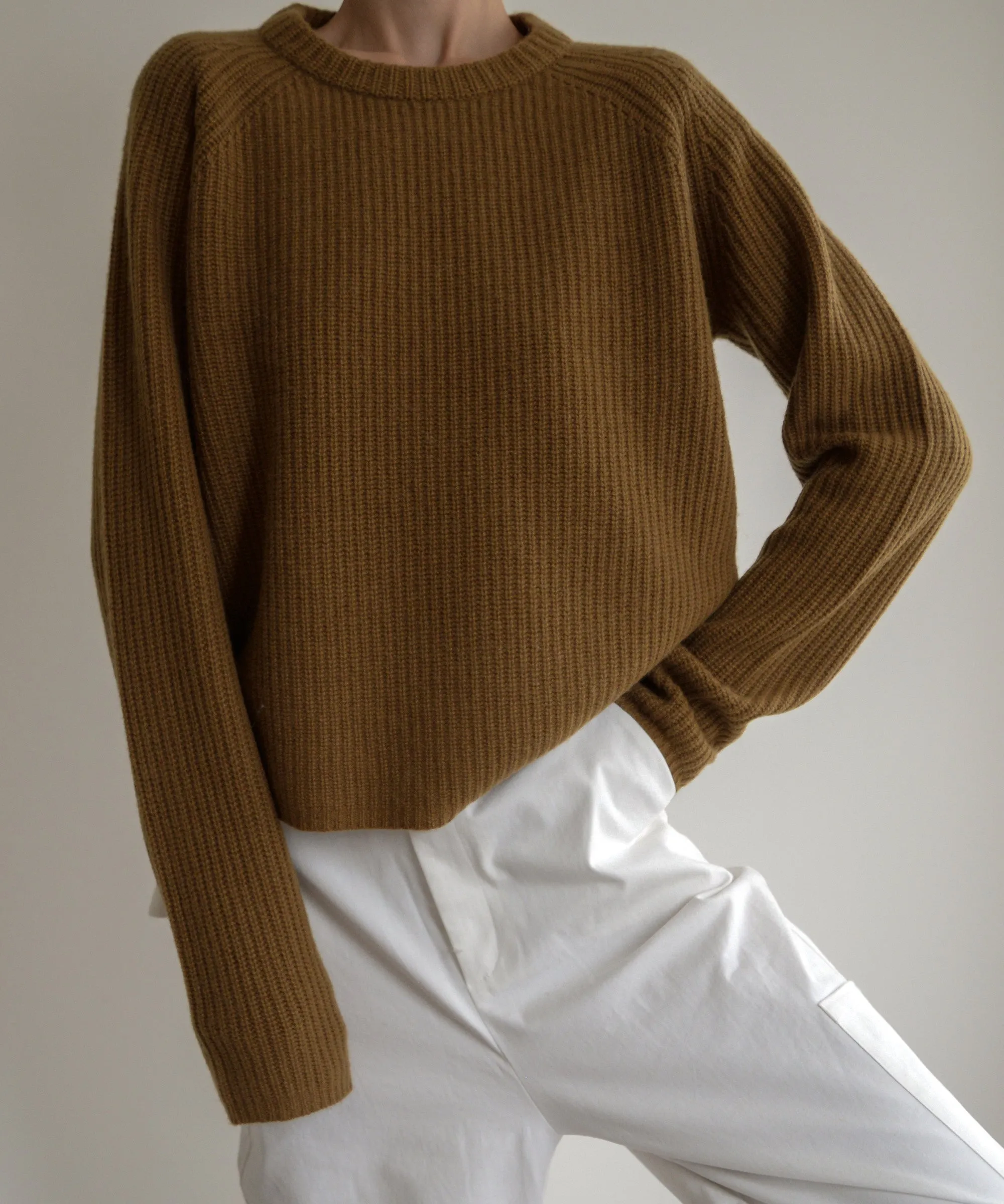 Cashmere Fisherman Sweater sold by Jenni Kayne