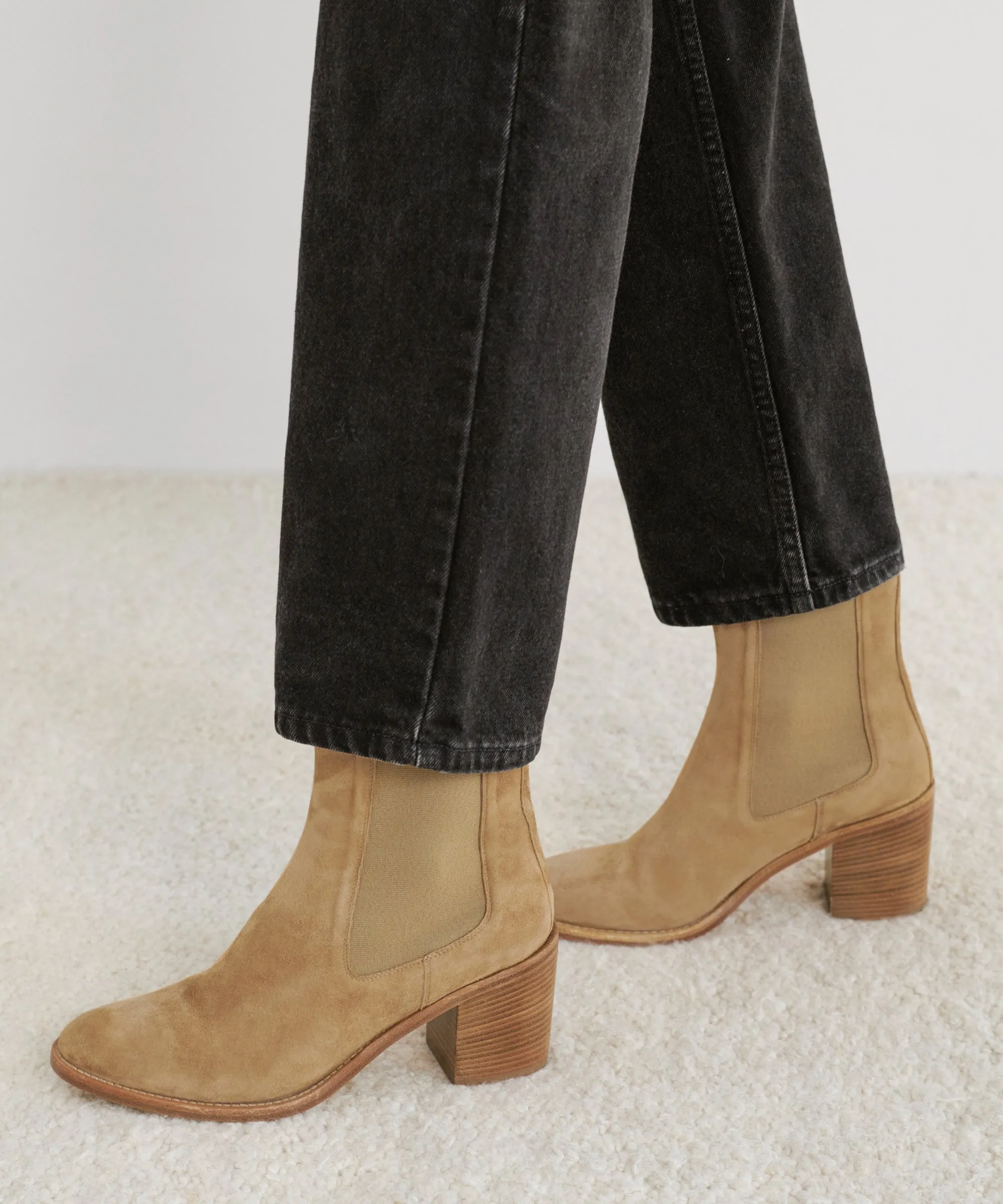 Suede Frankie Chelsea Boot sold by Jenni Kayne product image thumbnail 2