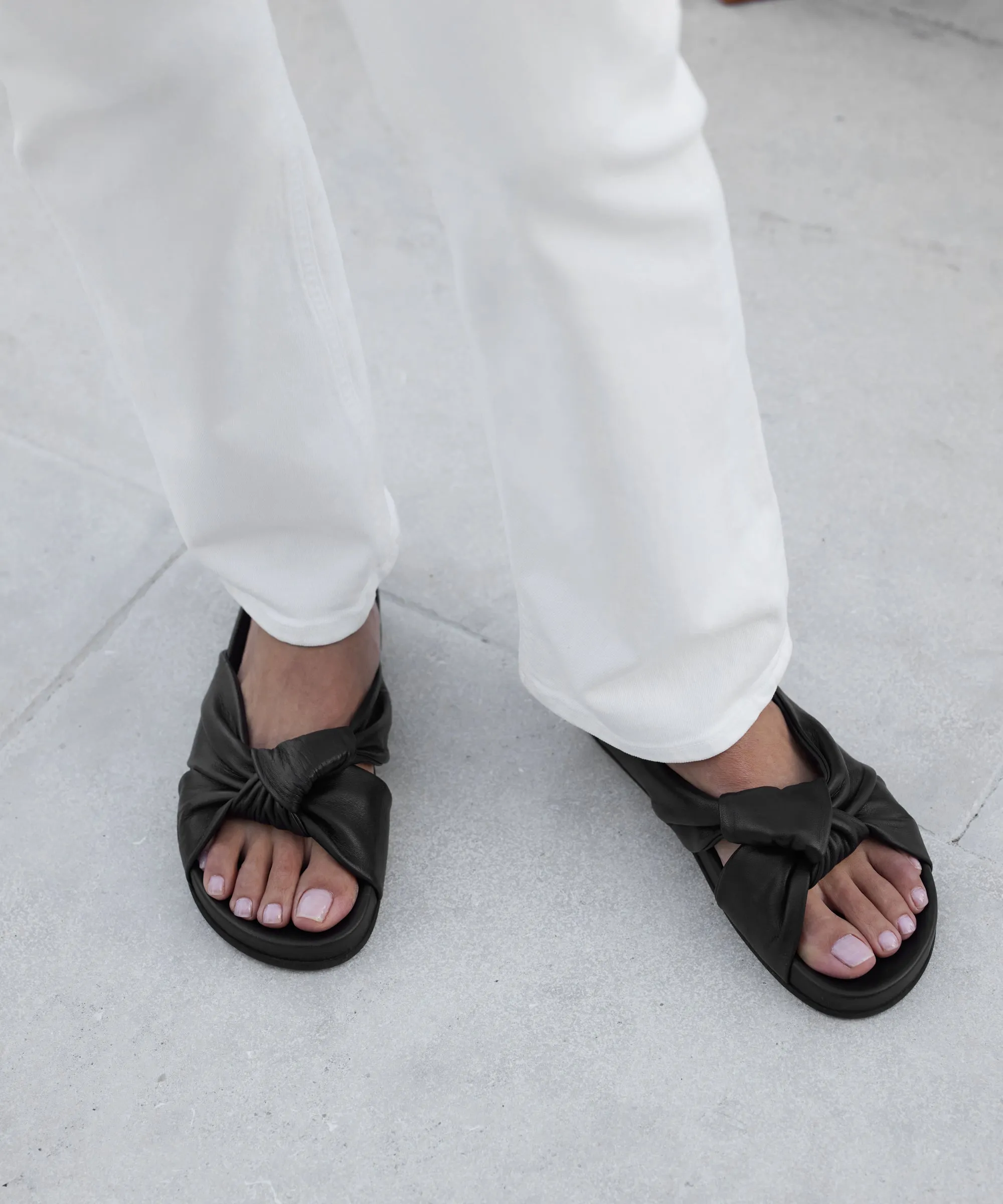 Leather Knot Sandal sold by Jenni Kayne product image thumbnail 2