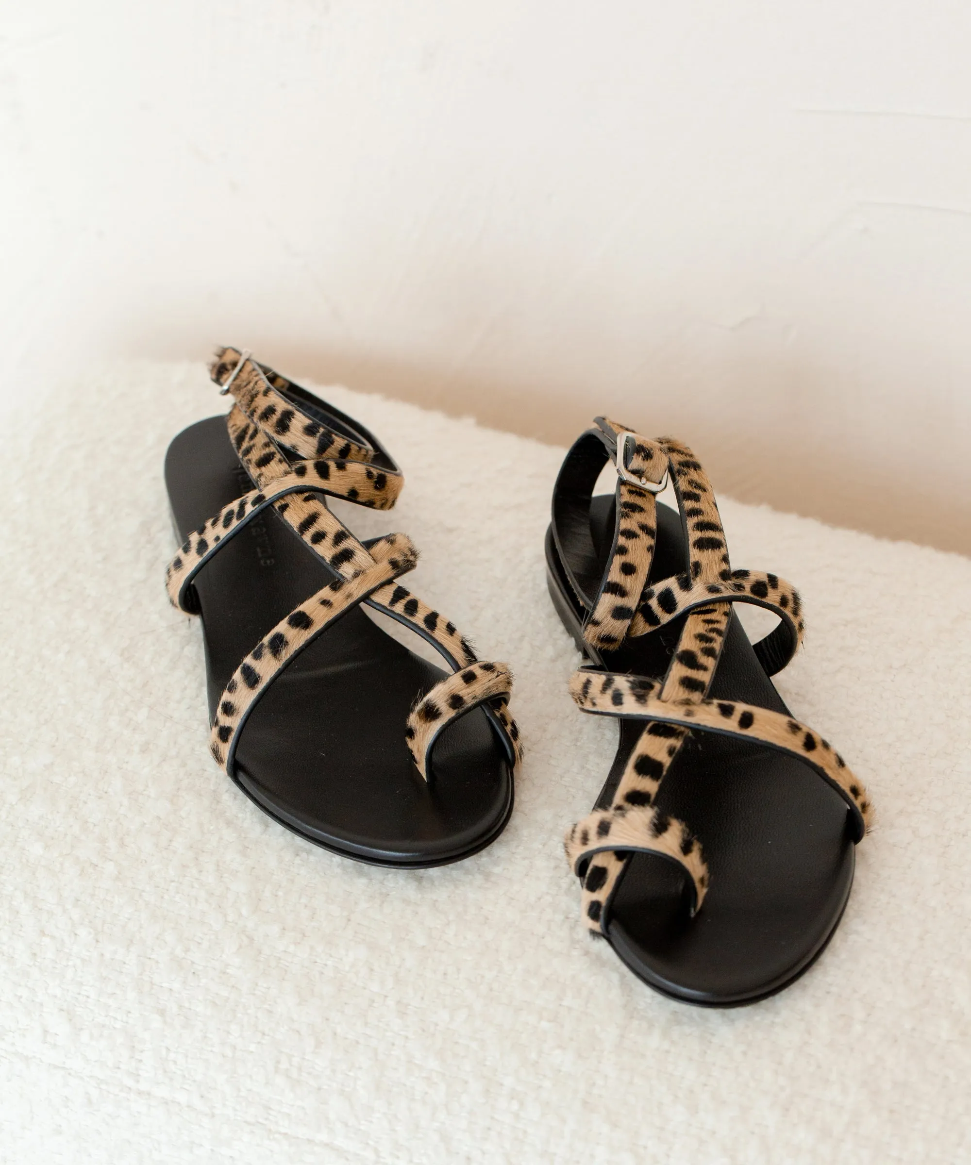 Pony Hair Strappy Sandal sold by Jenni Kayne product image thumbnail 3